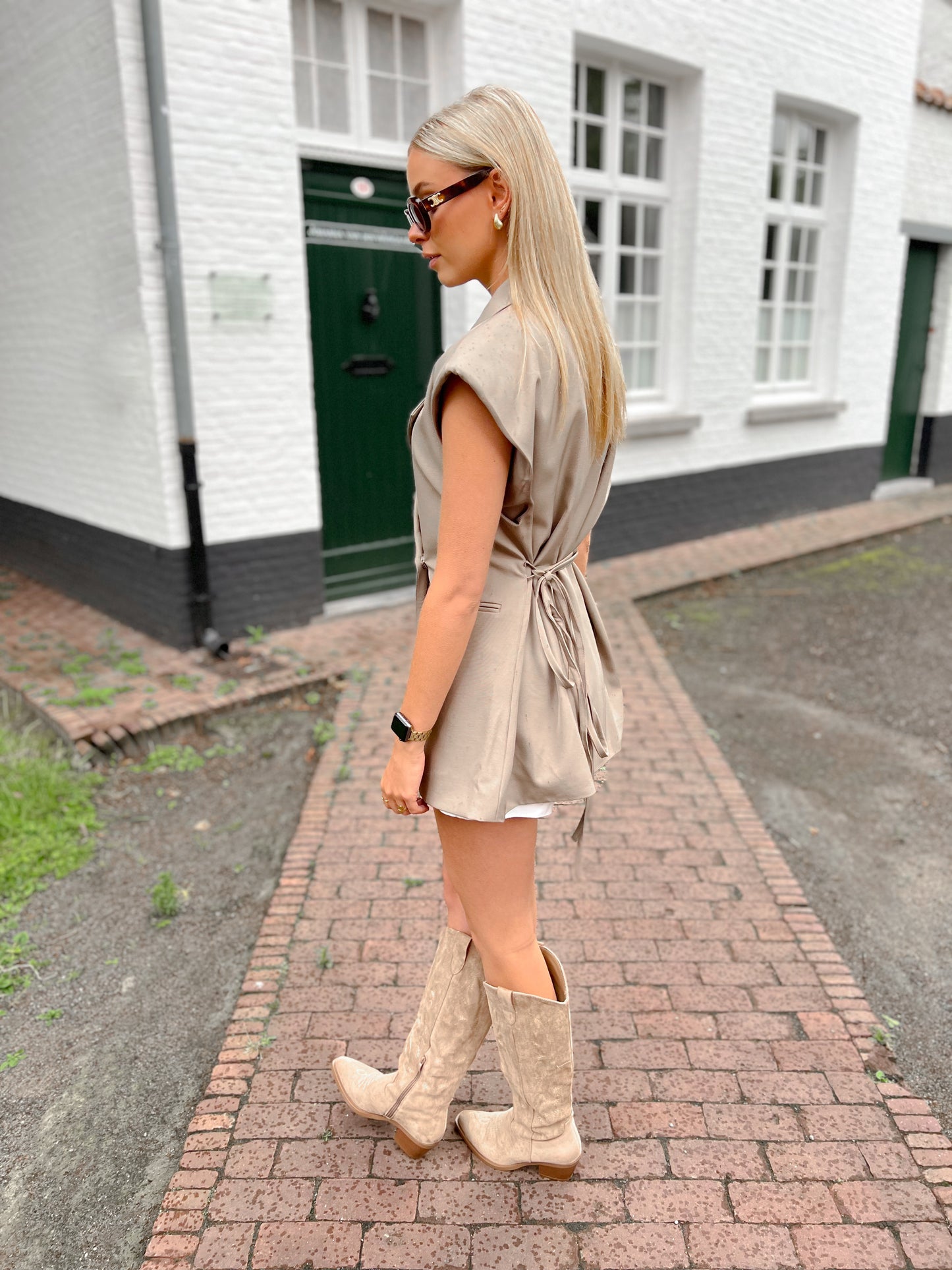 Gilet Luna - Taupe
