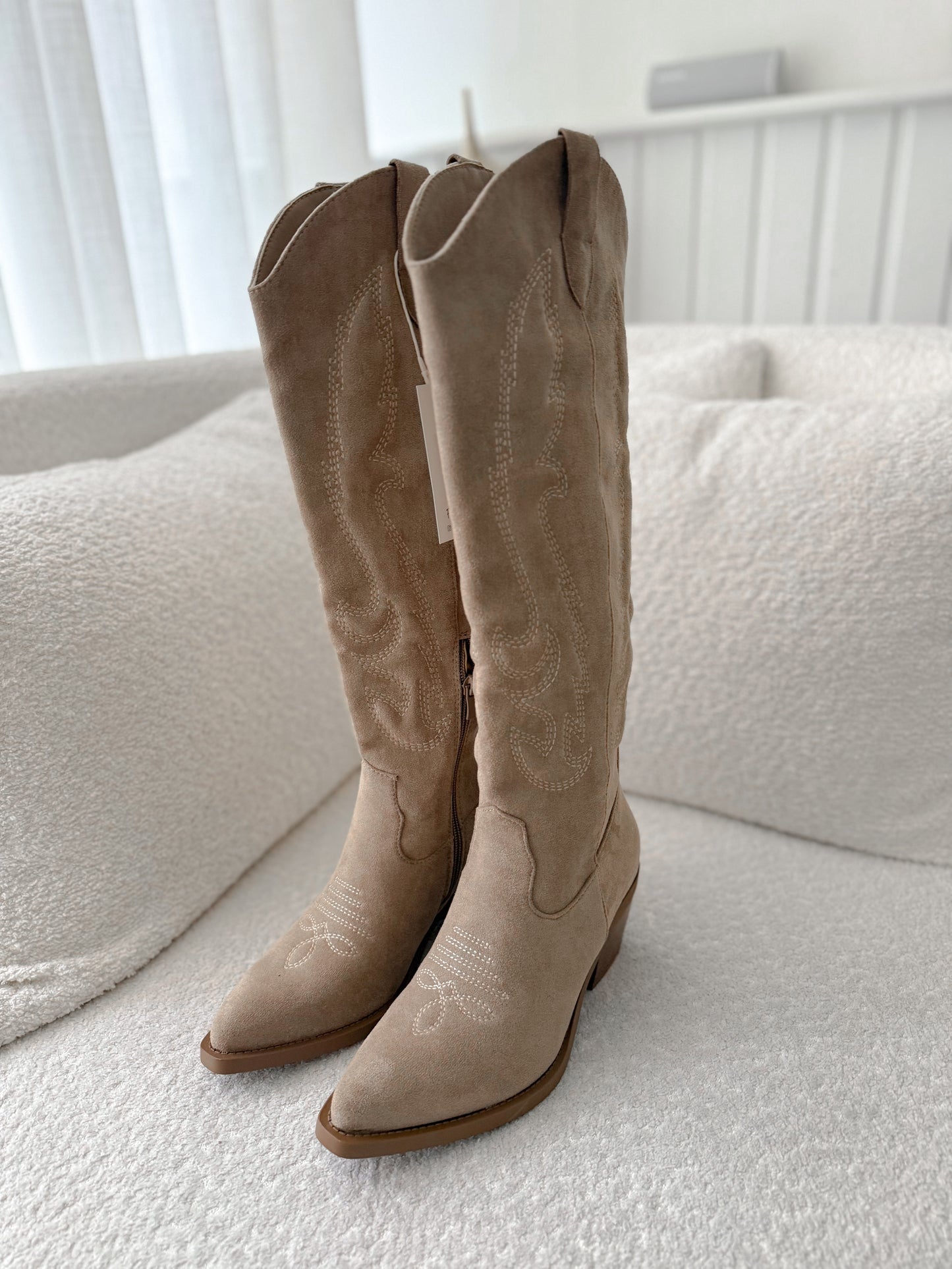 Laarzen Suede - Taupe