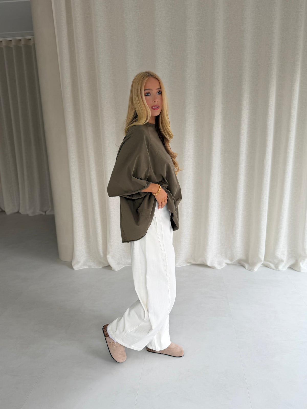 Shirt Oversized - Khaki