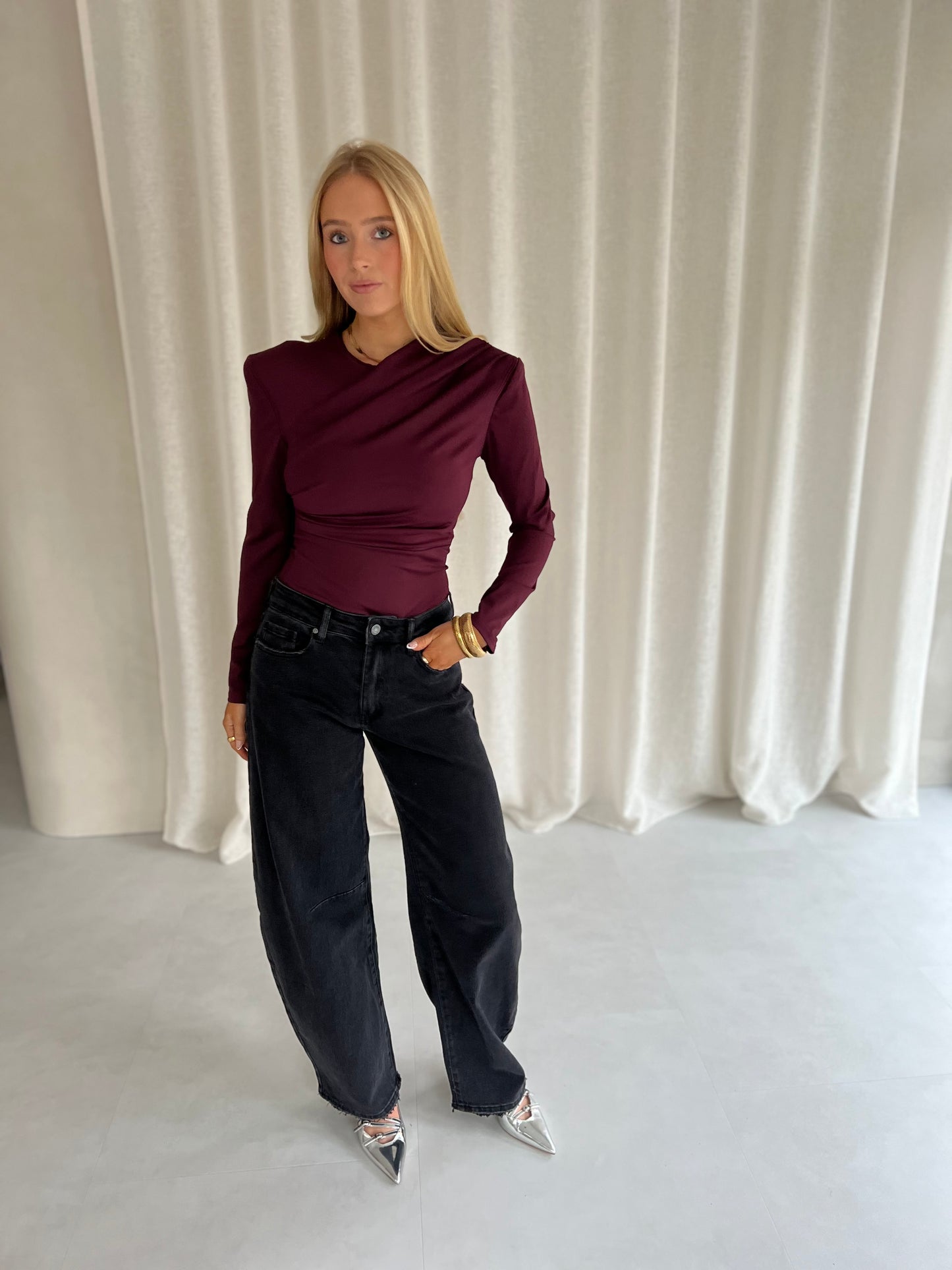 Jeans Balloon - Zwart