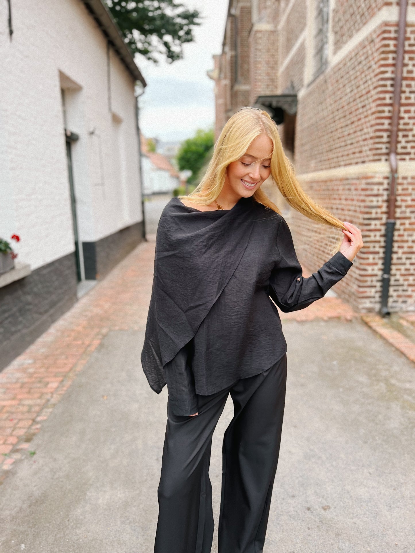 Blouse Pauline - Zwart