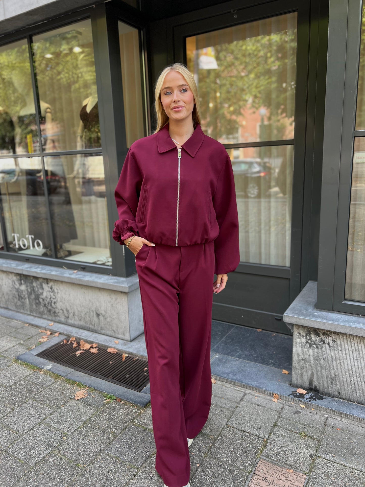 Bomber Esmee - Bordeaux