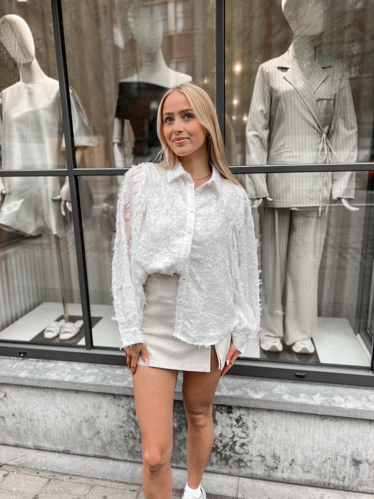 Blouse Isa - Wit