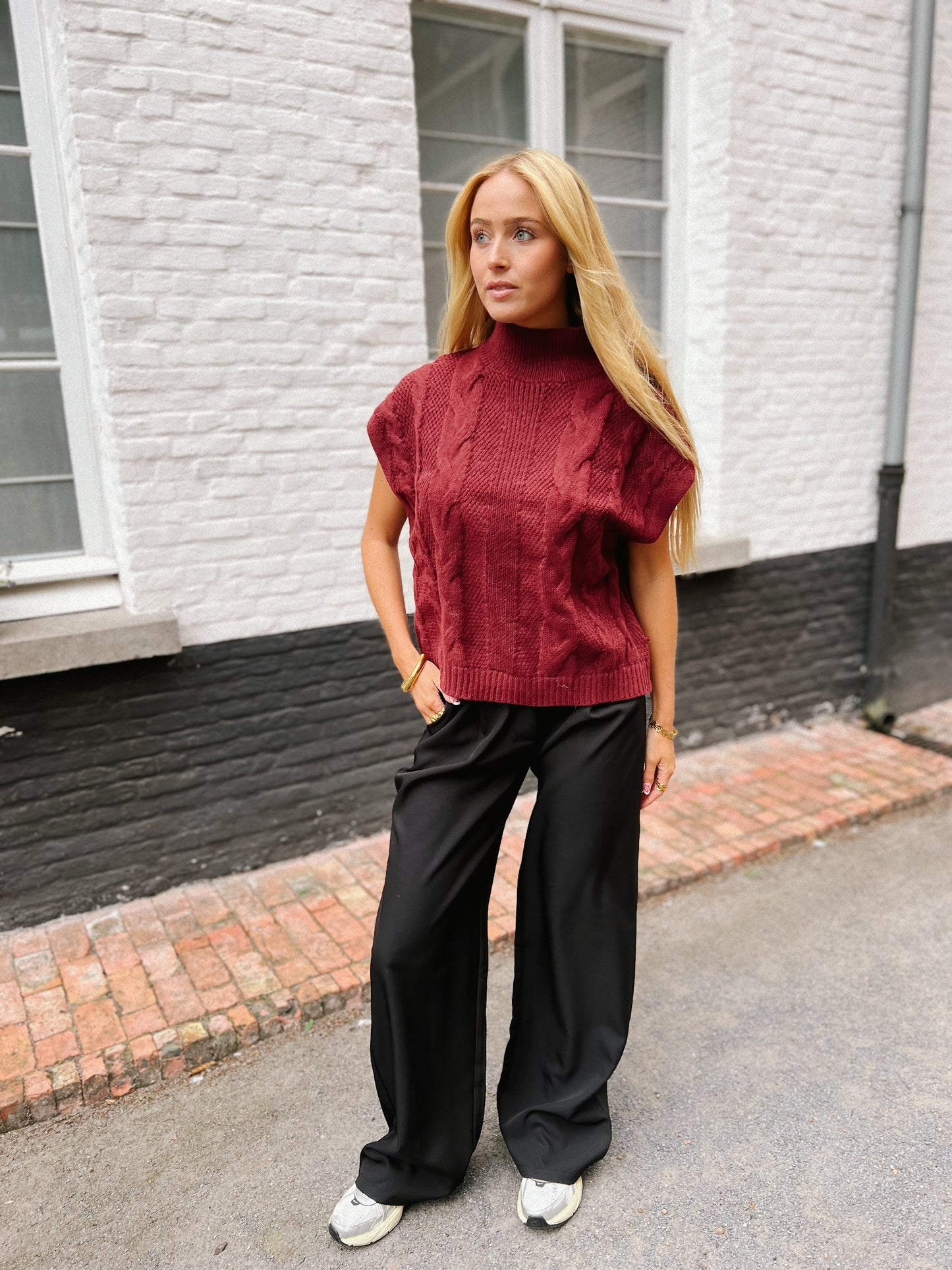 Knit Zoë - Bordeaux