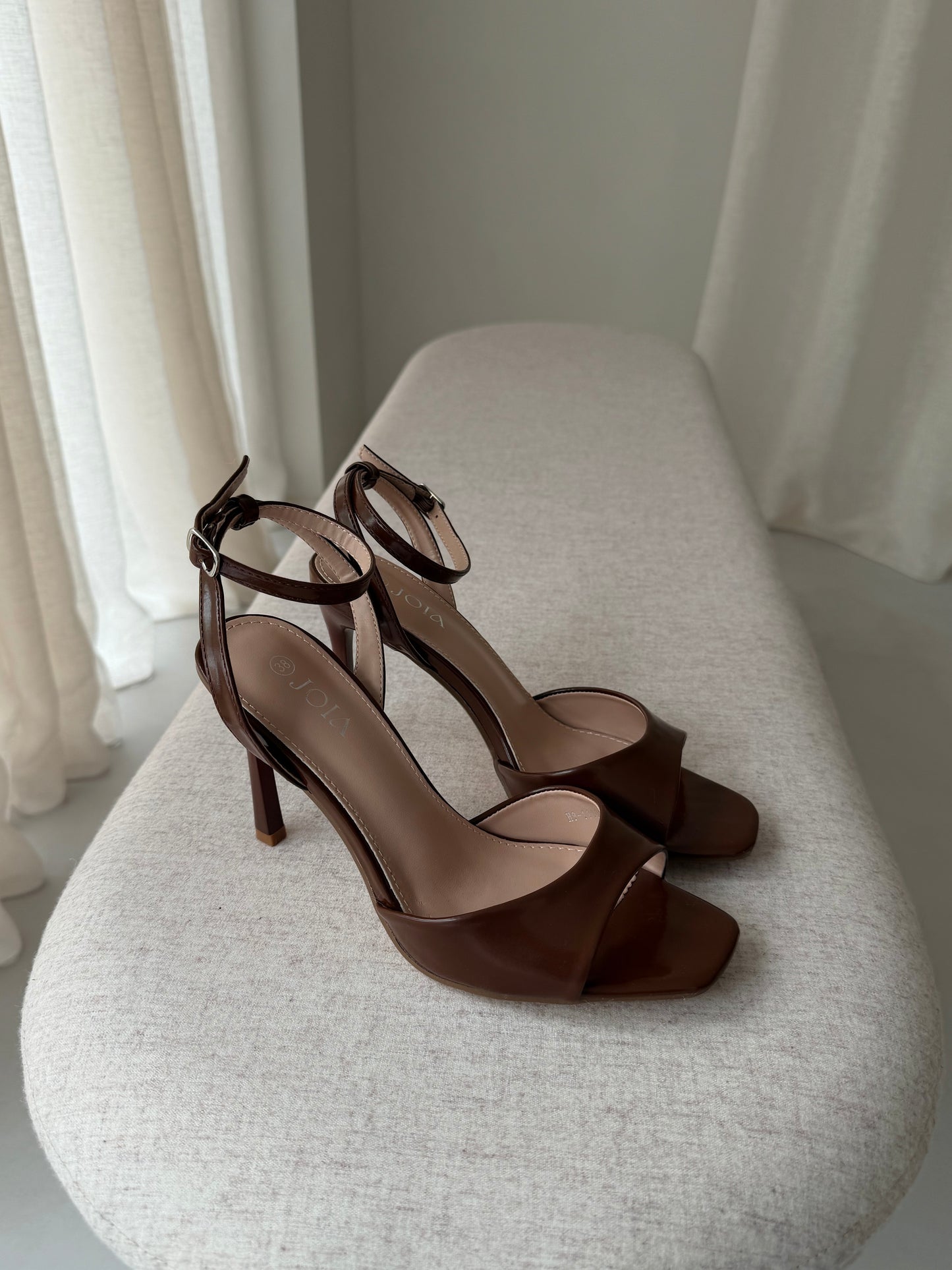 Heels Manon - Bruin
