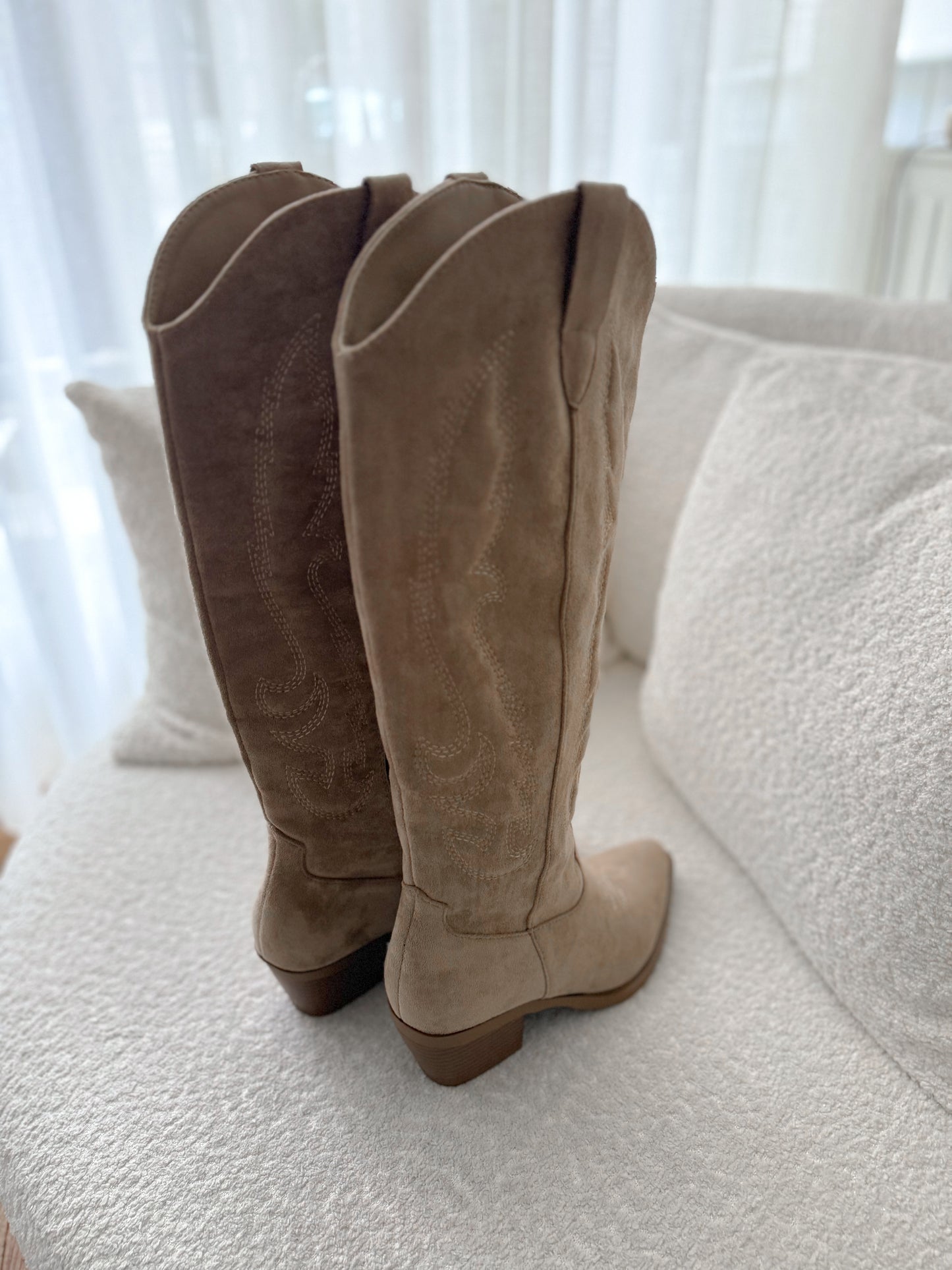 Laarzen Suede - Taupe