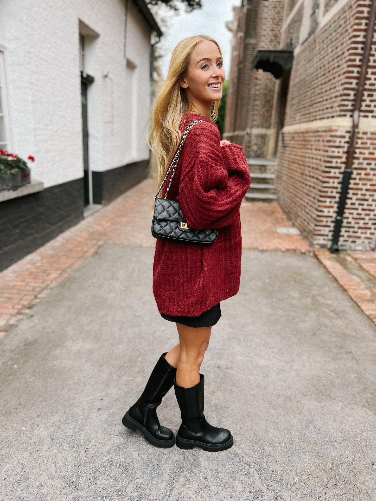 Trui Oversized - Bordeaux