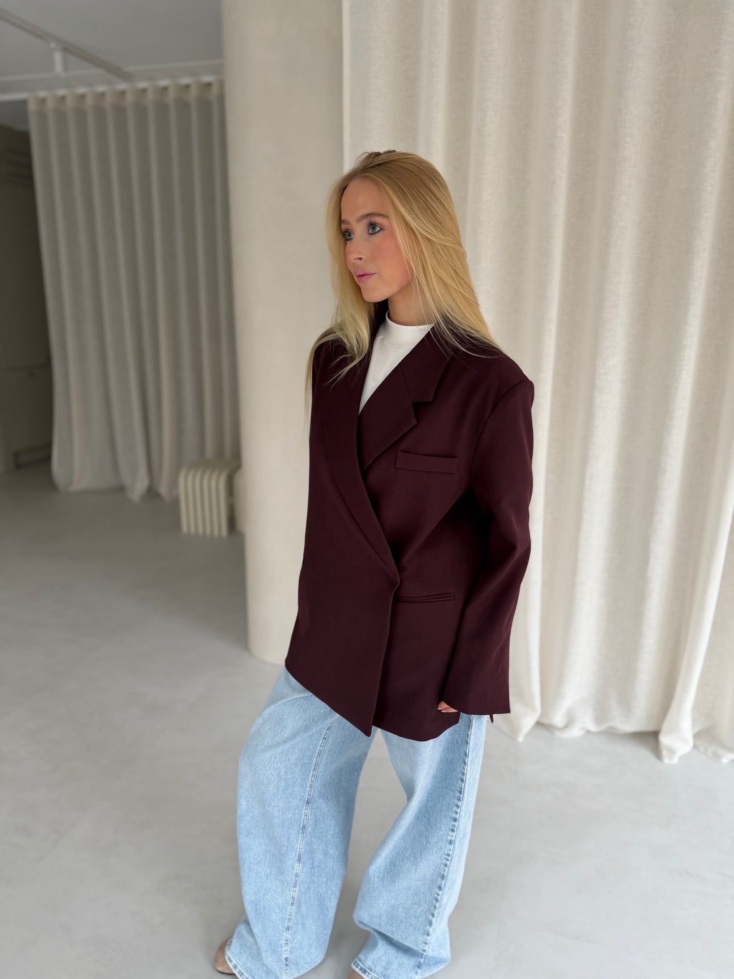 Blazer Luna - Bordeaux