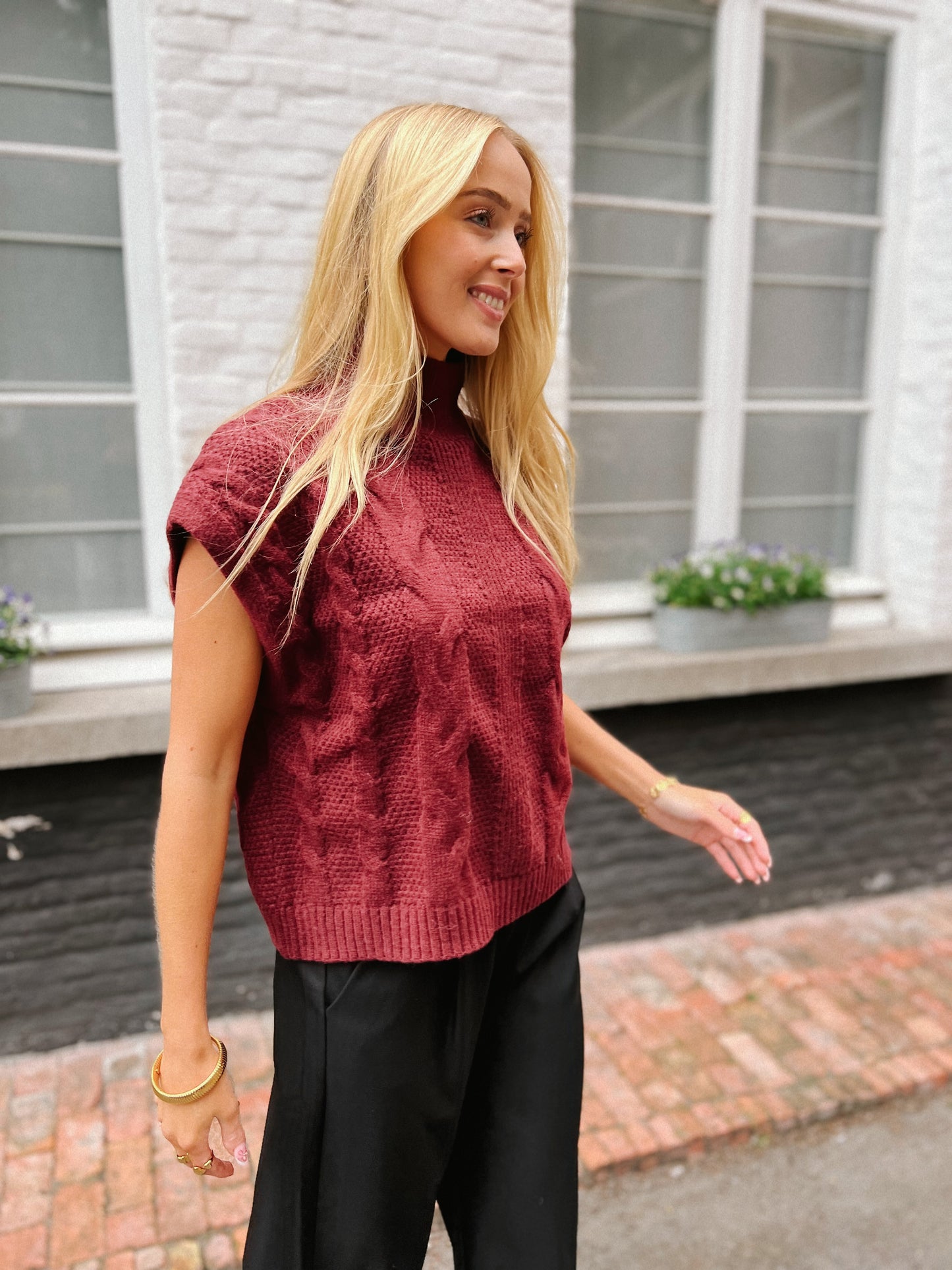 Knit Zoë - Bordeaux