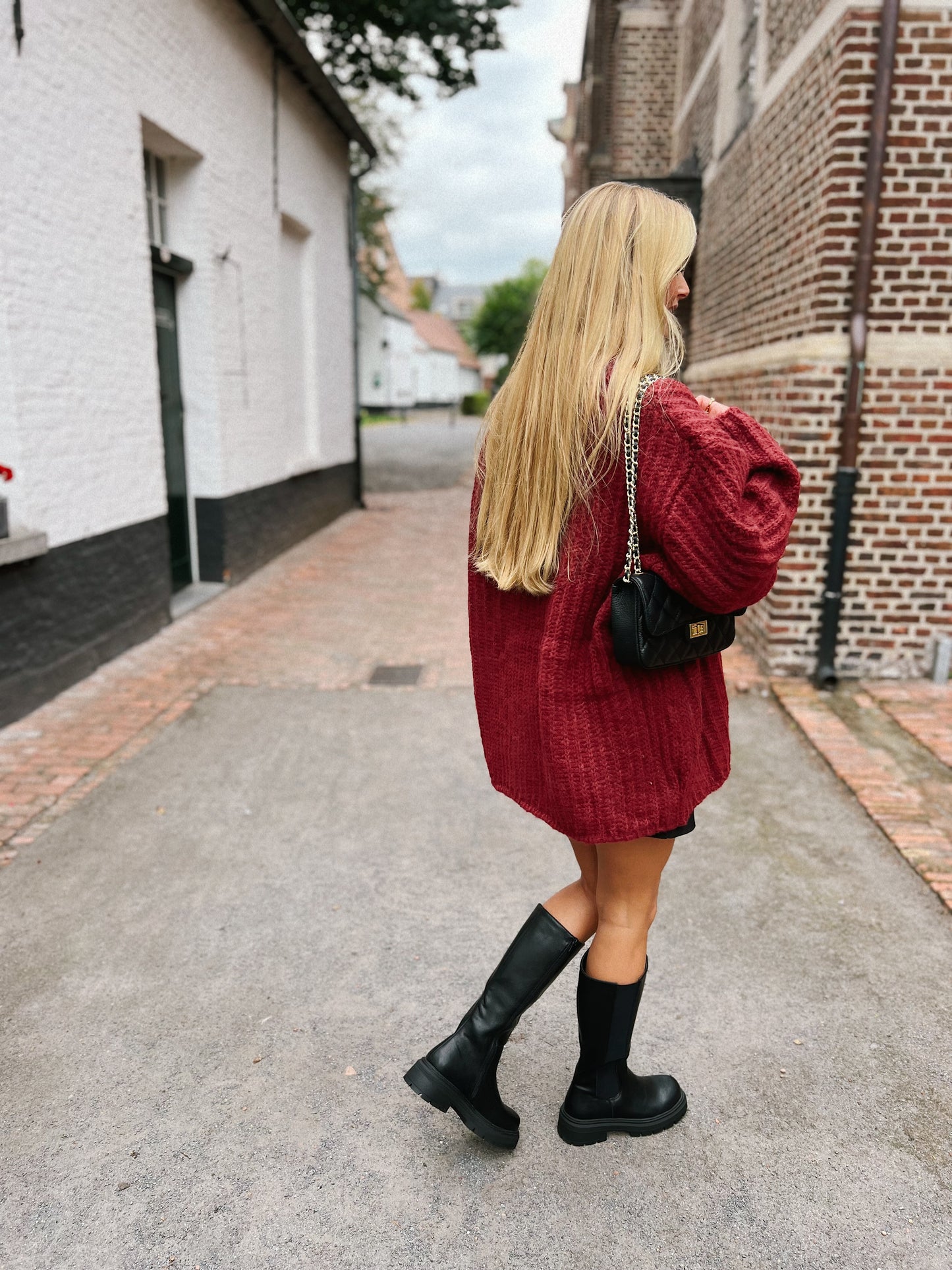 Trui Oversized - Bordeaux