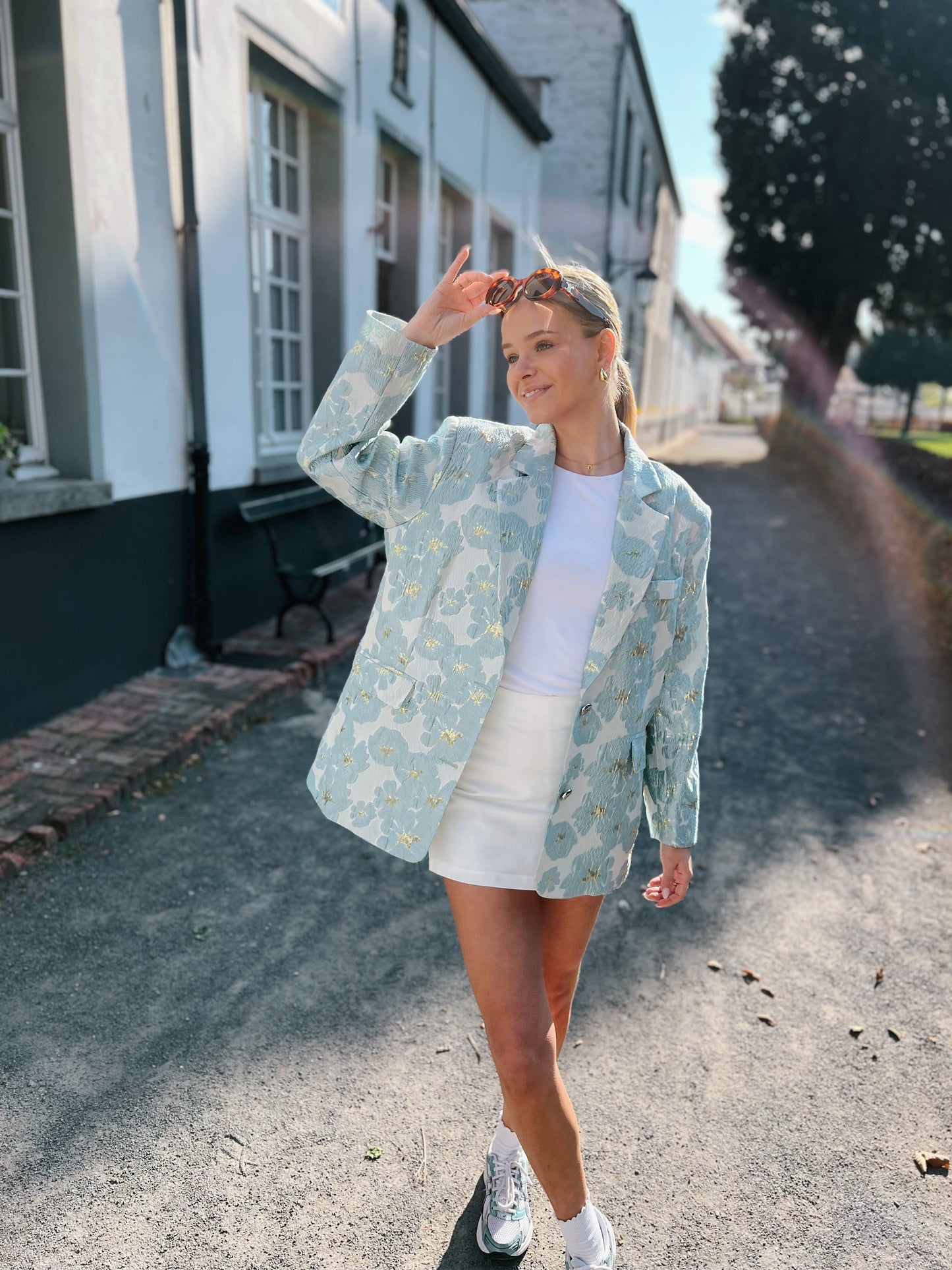 Blazer Emilia - Lichtblauw
