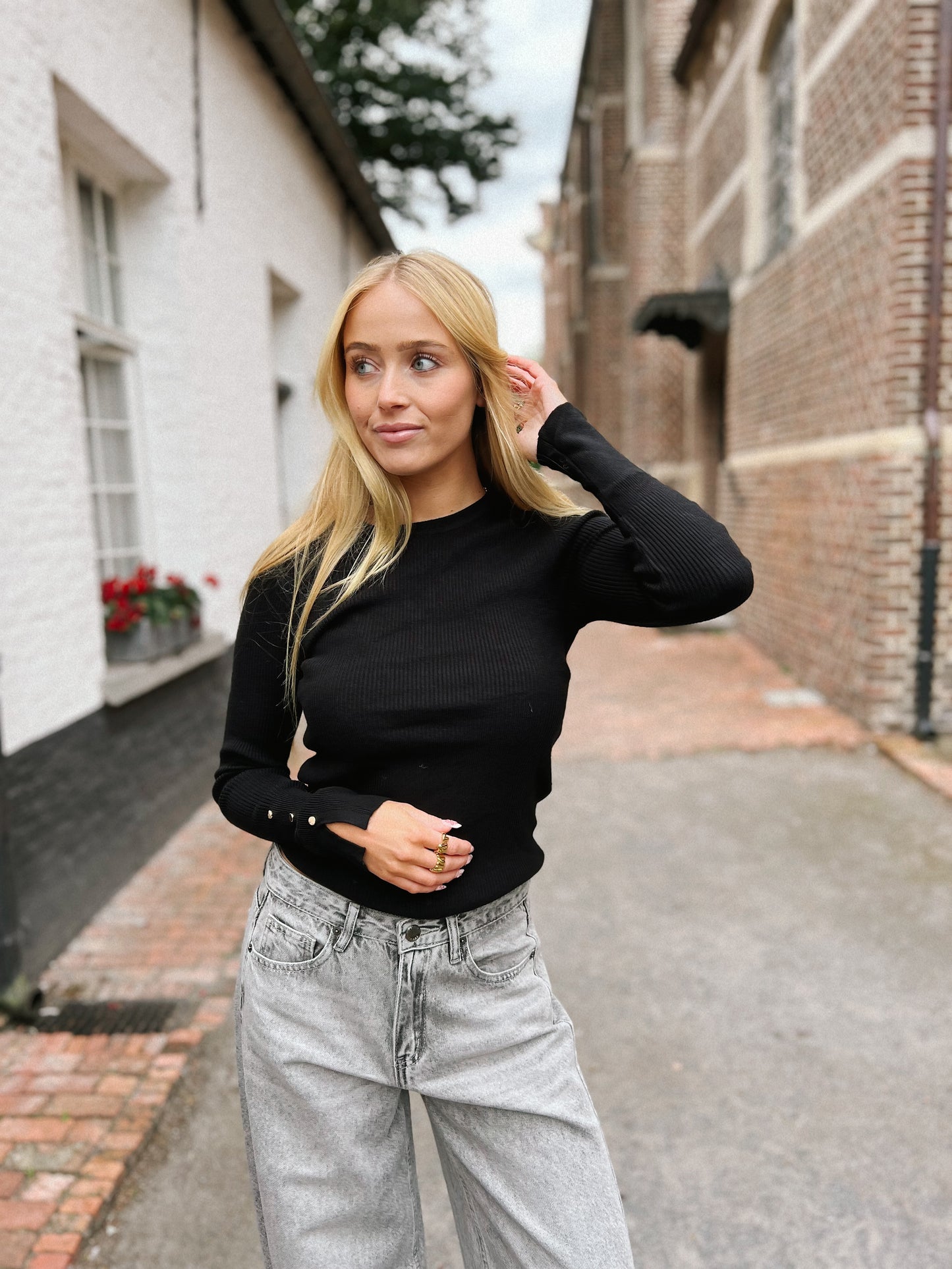 Top Sanne - Zwart