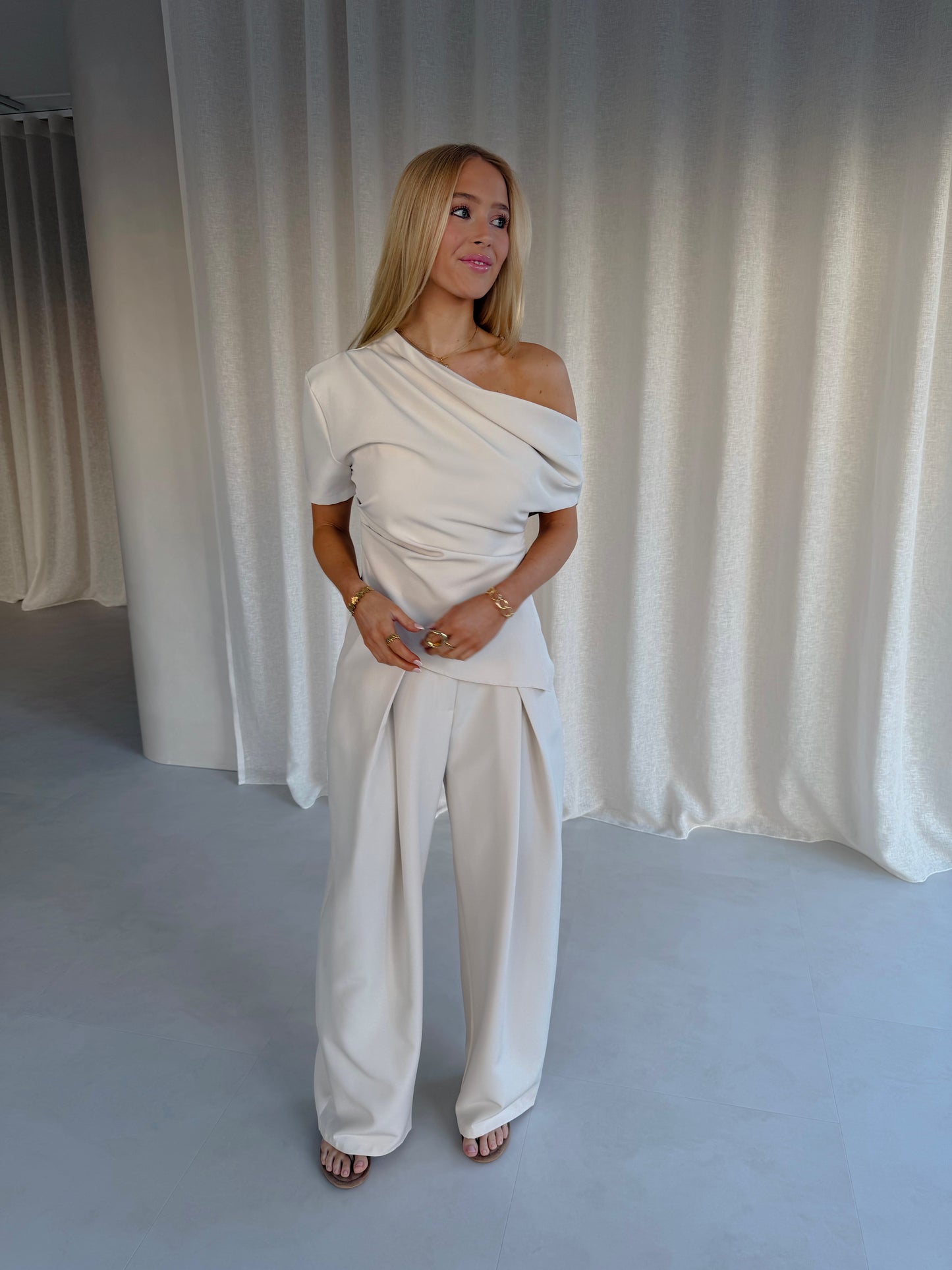 Broek Sofie - crème