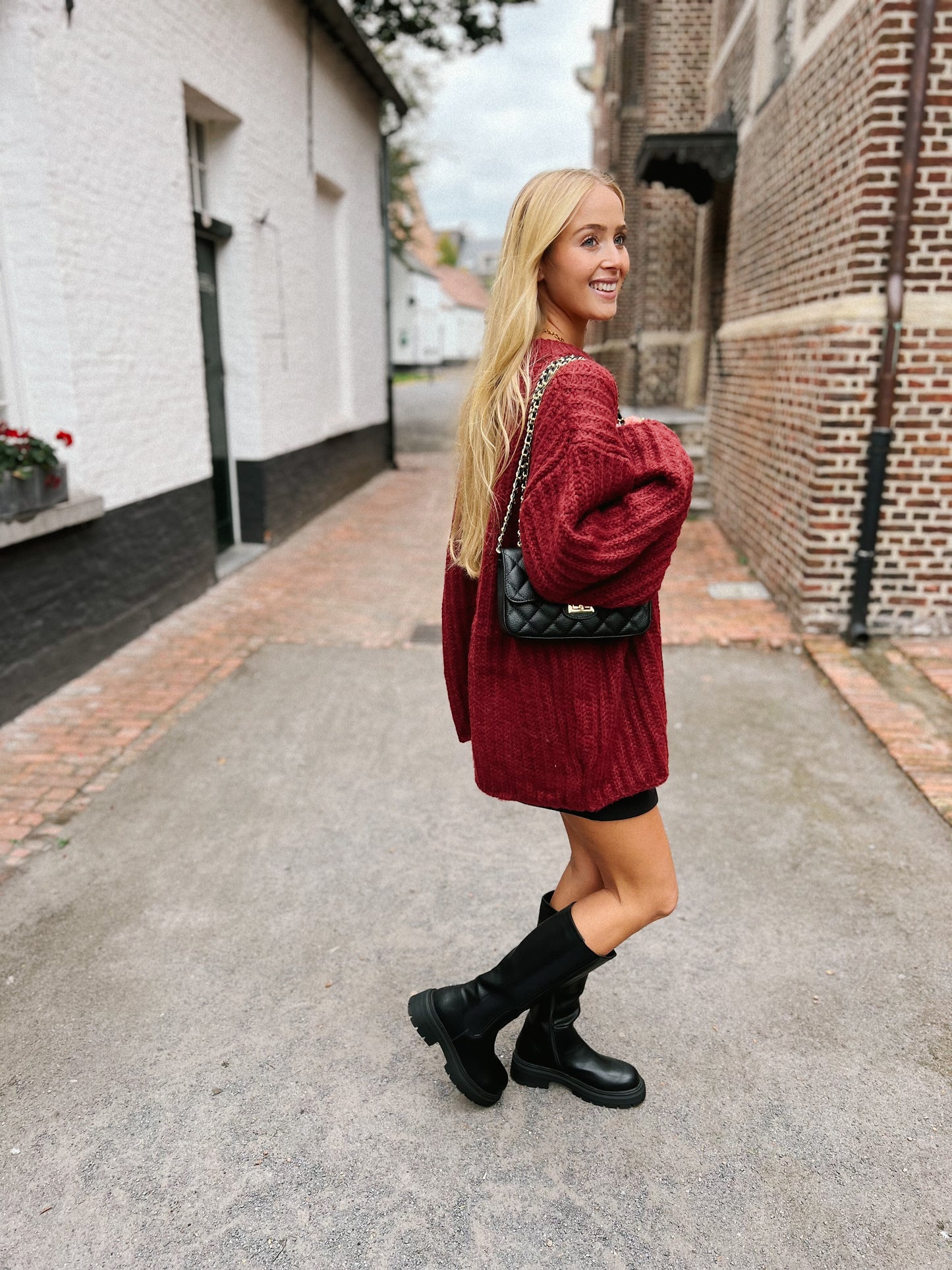 Trui Oversized - Bordeaux