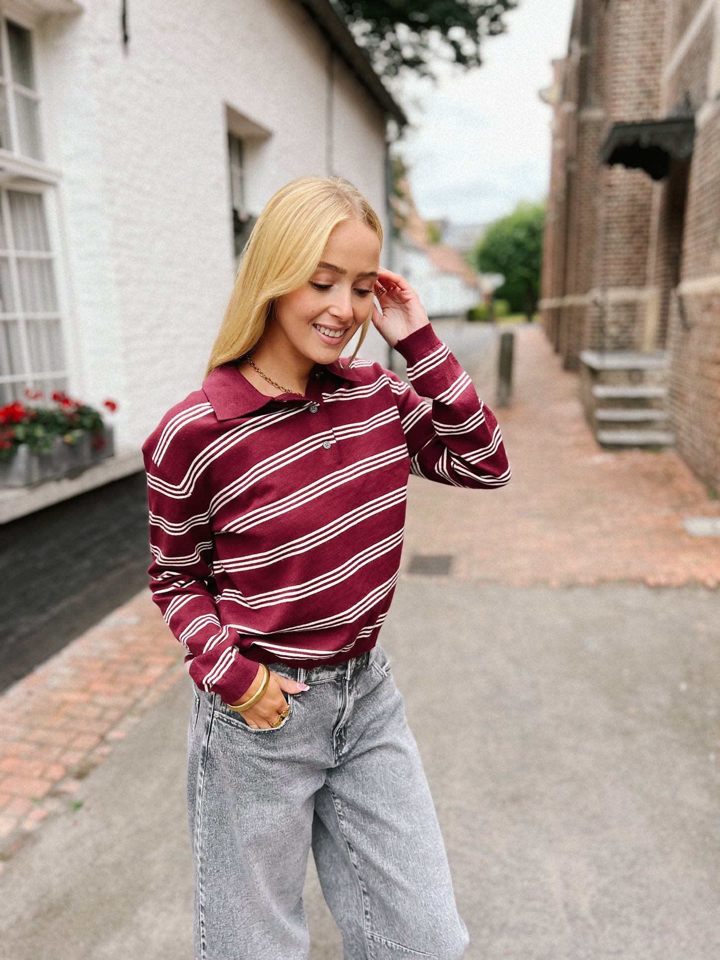 Polo Shirt - Bordeaux