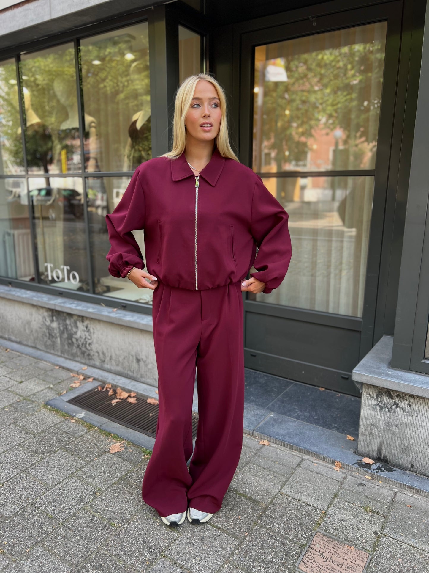 Bomber Esmee - Bordeaux