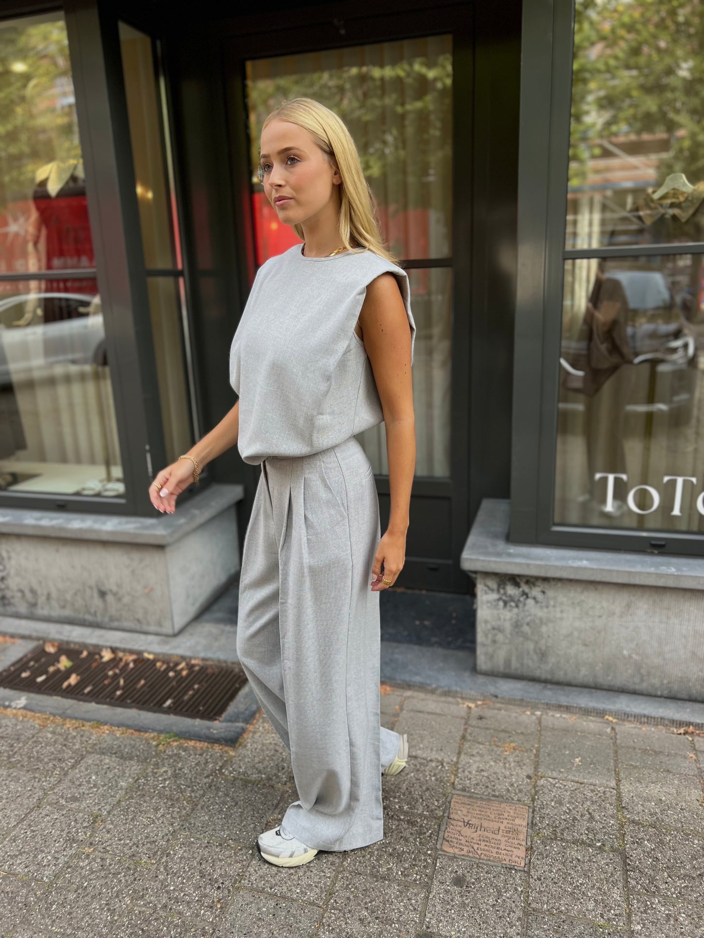 Broek Lina - Grijs