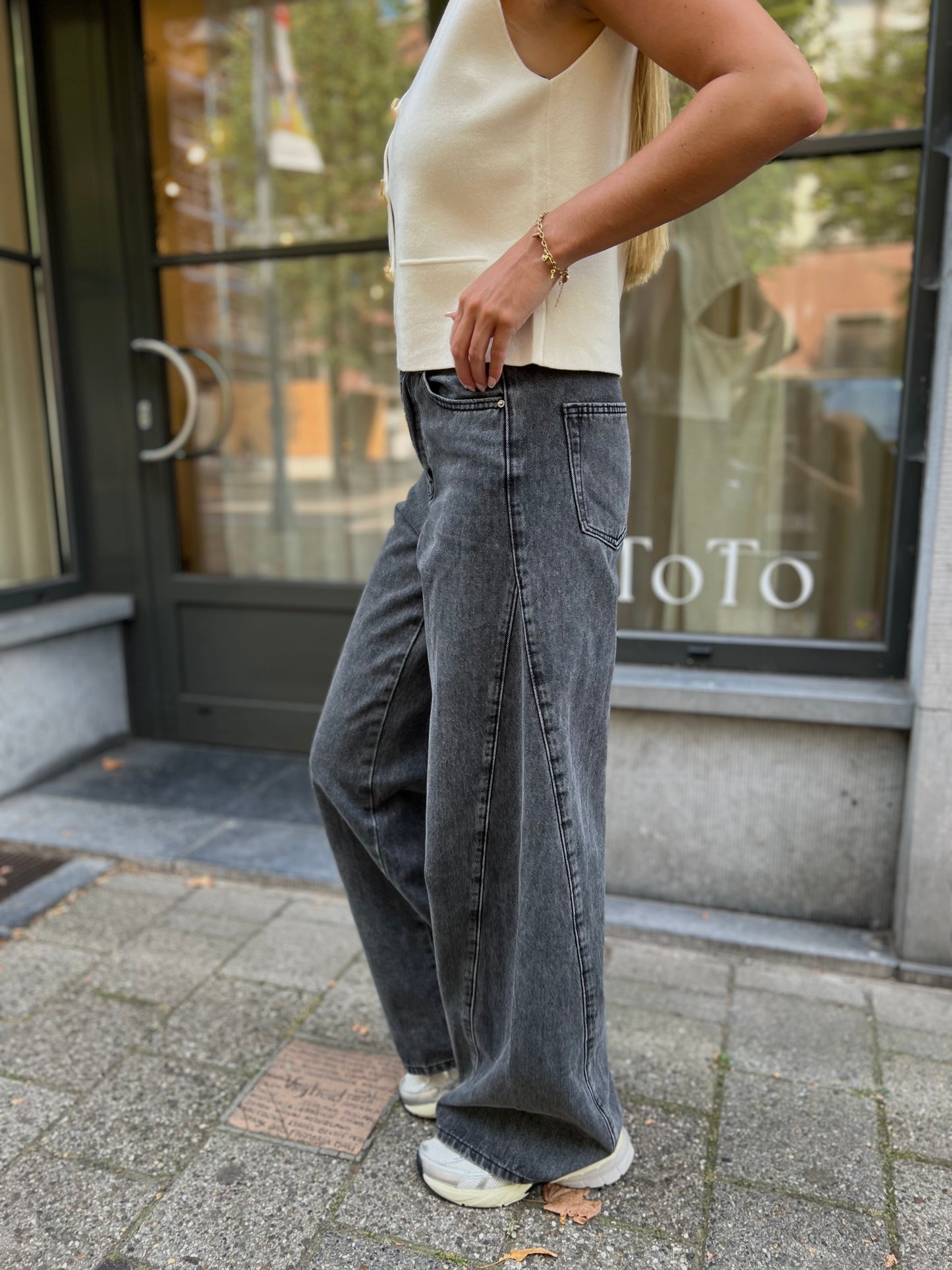 Jeans Leoni - Grijs