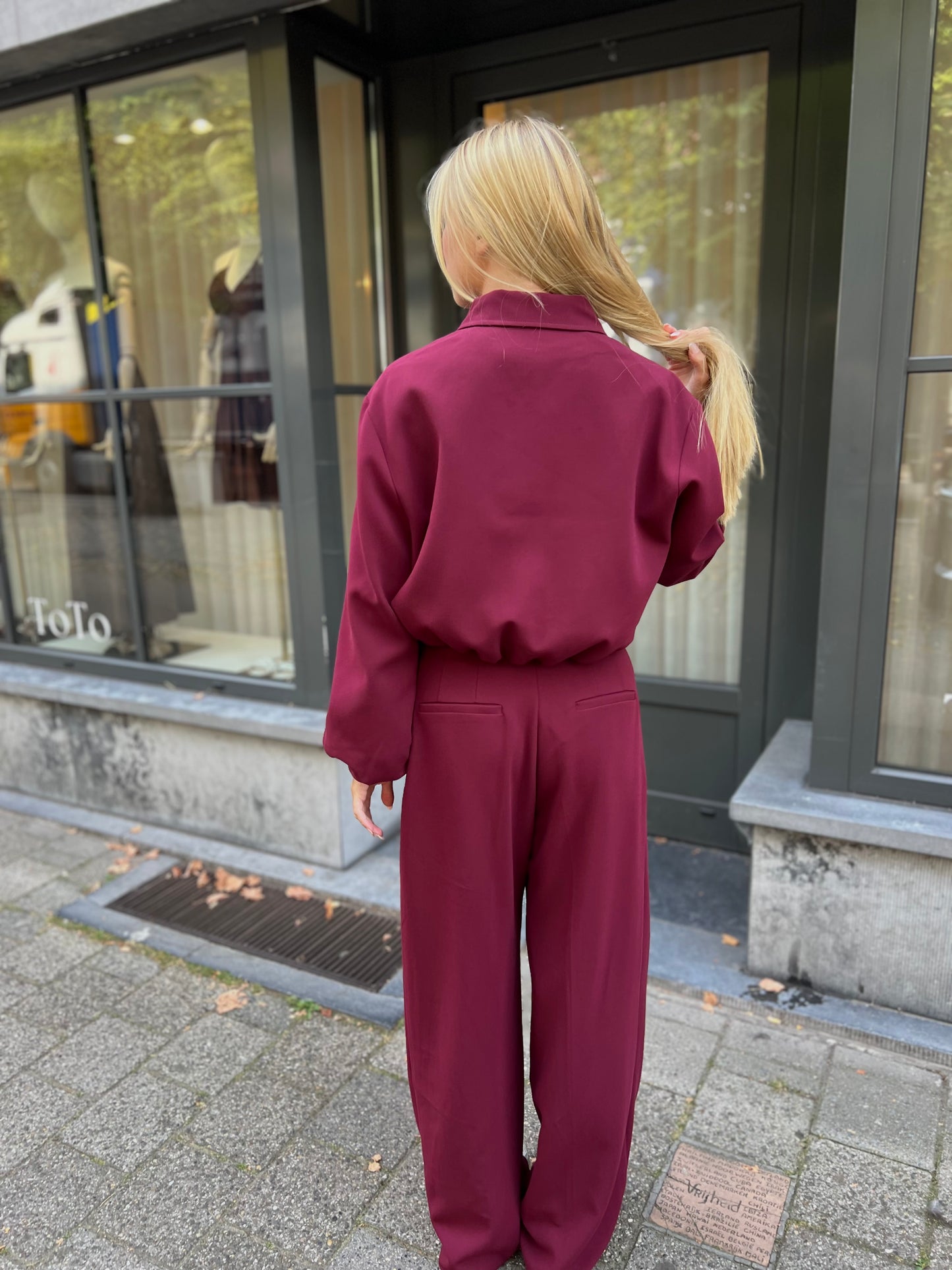 Bomber Esmee - Bordeaux