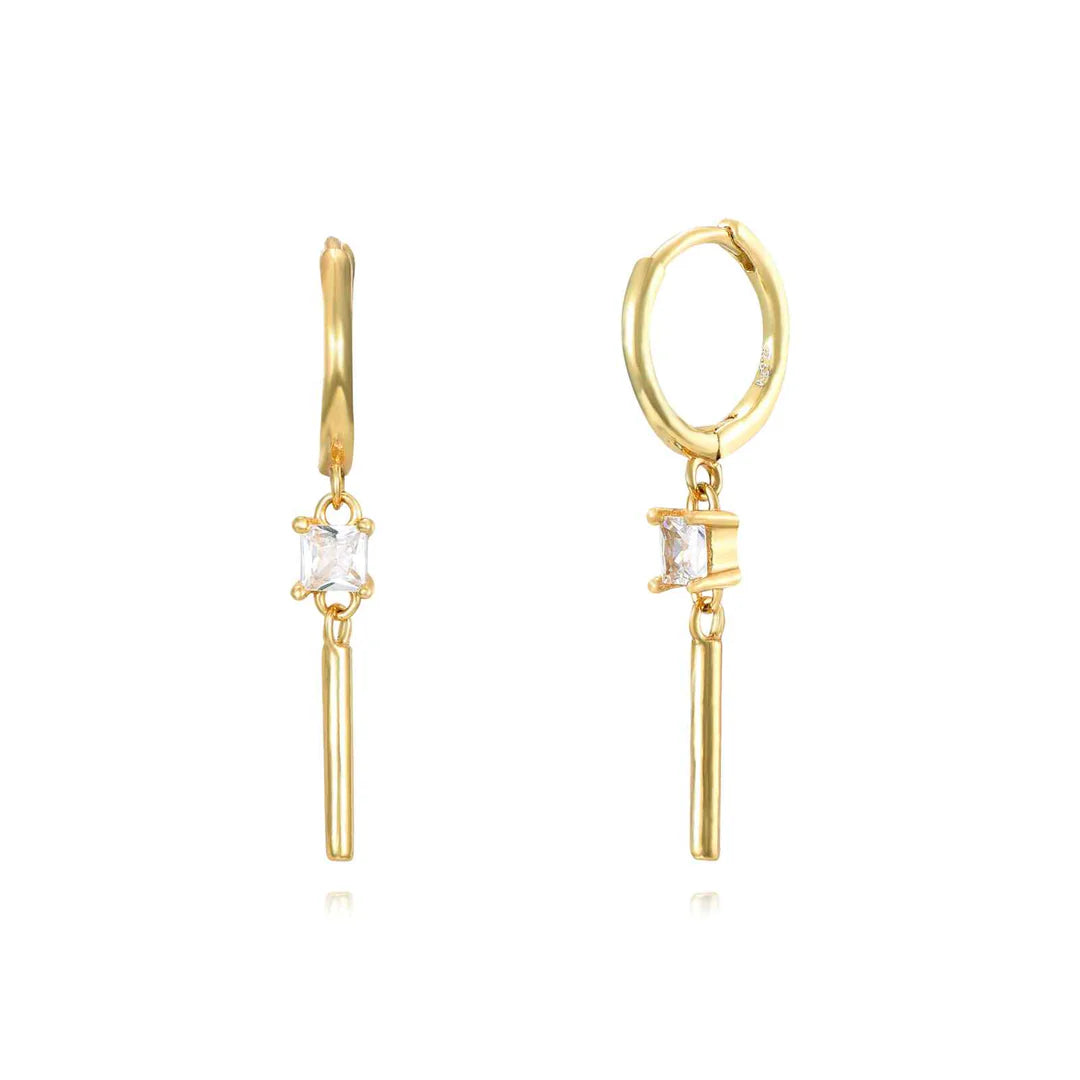 MEDIUM DIAMOND DROP EARRING - June 21