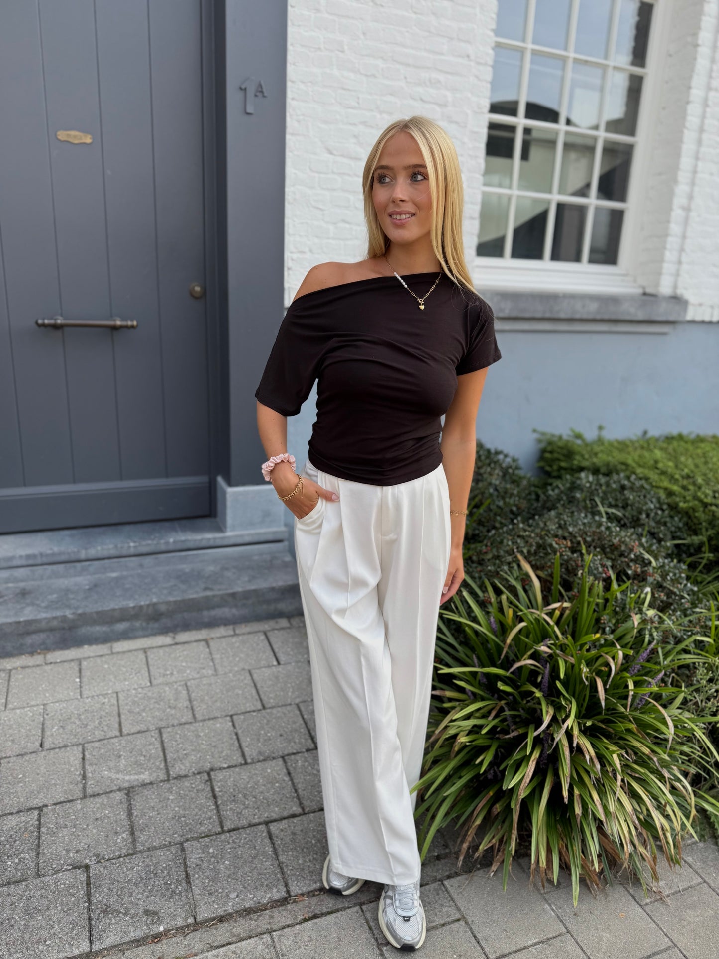 Broek Romi - Wit