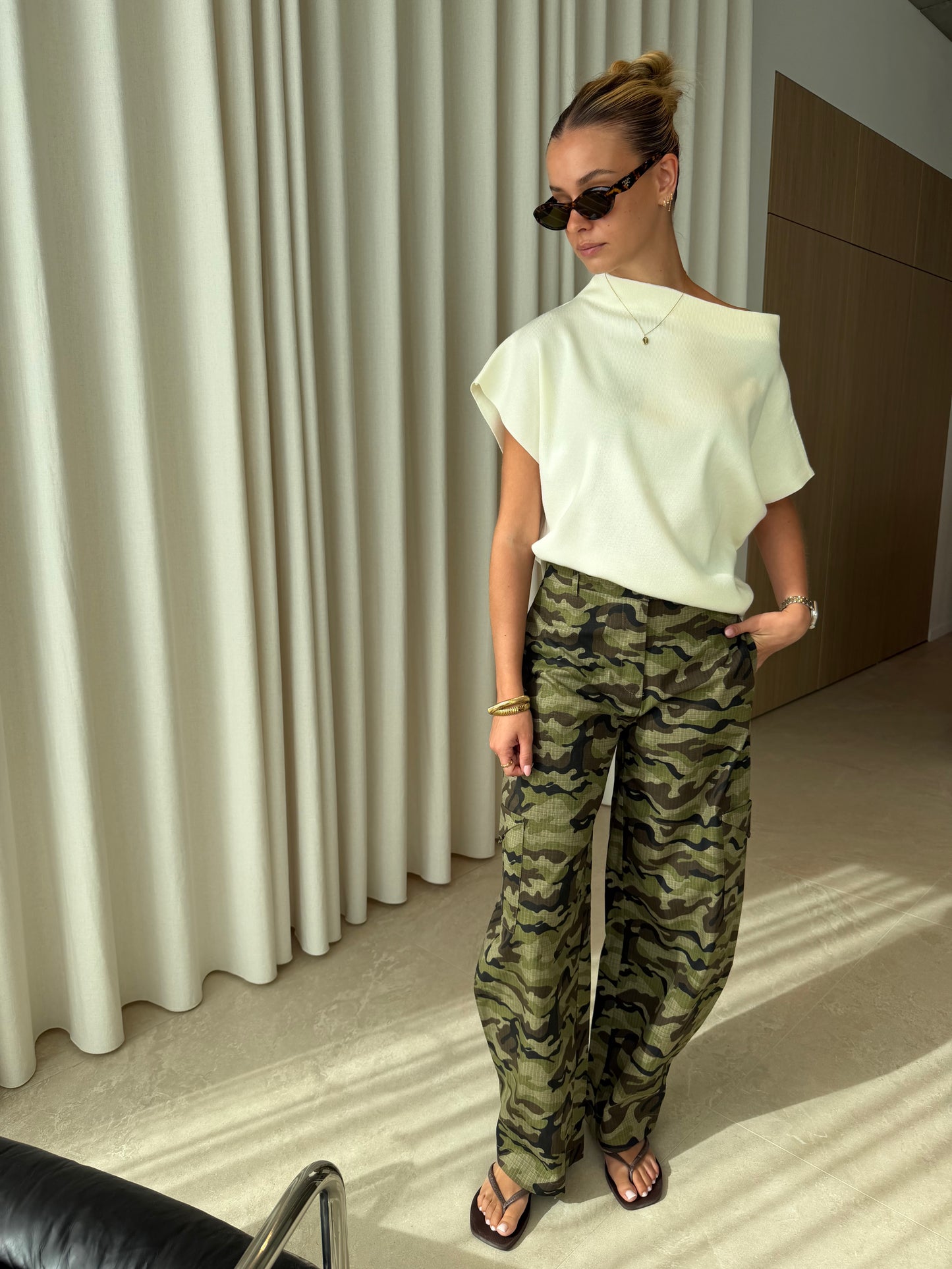 Broek Camo - Khaki