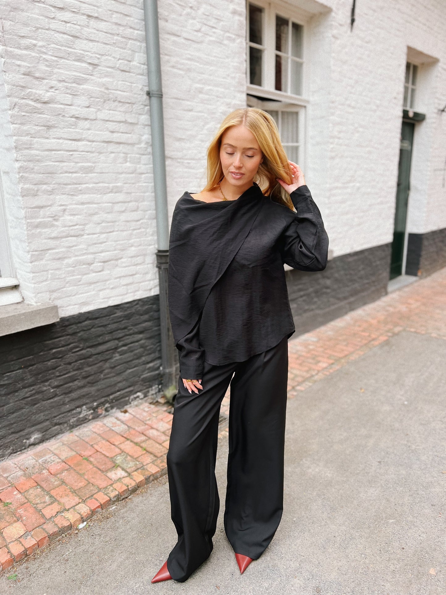 Blouse Pauline - Zwart