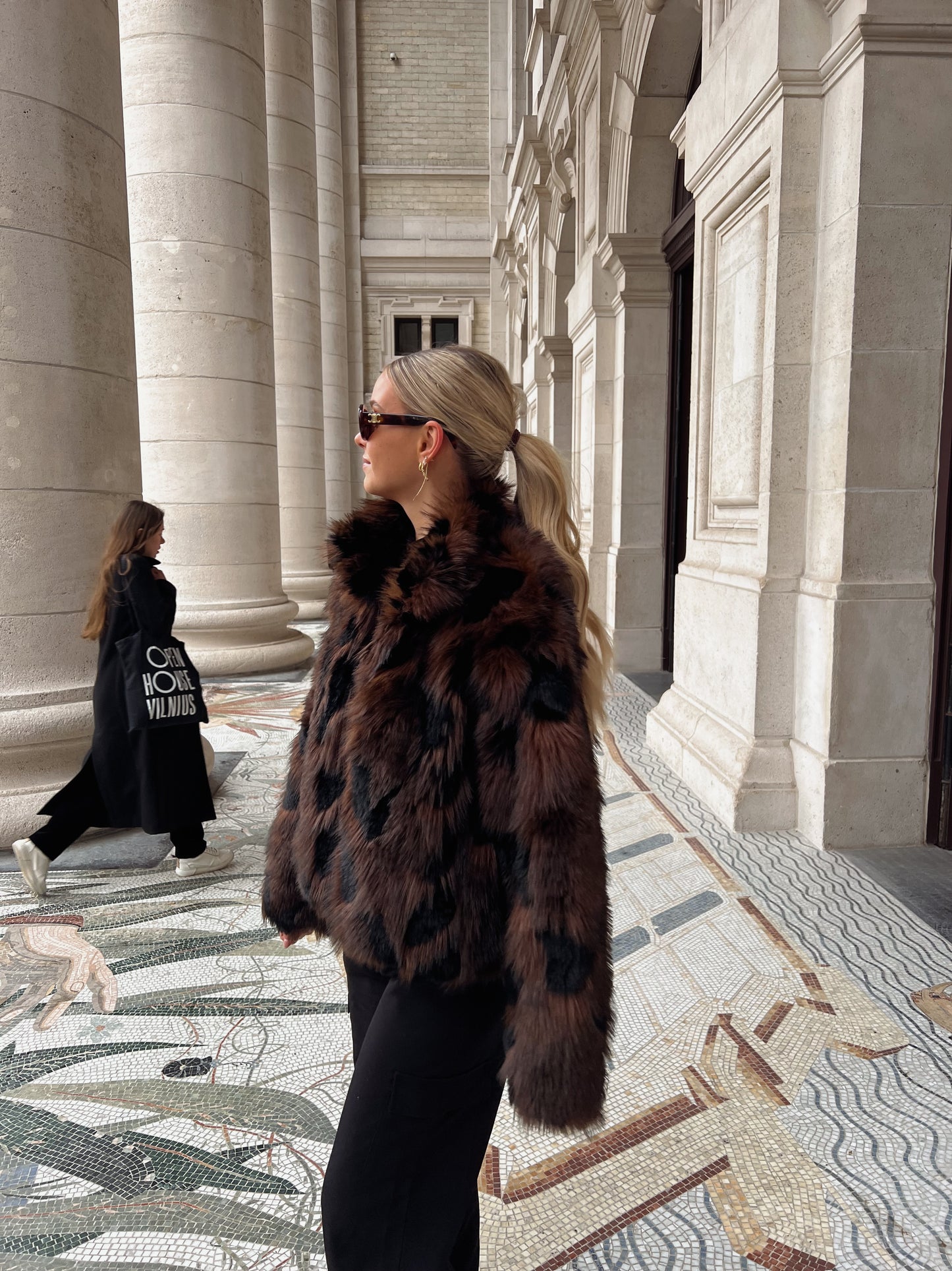 Jas Moranne - Bruin/zwart