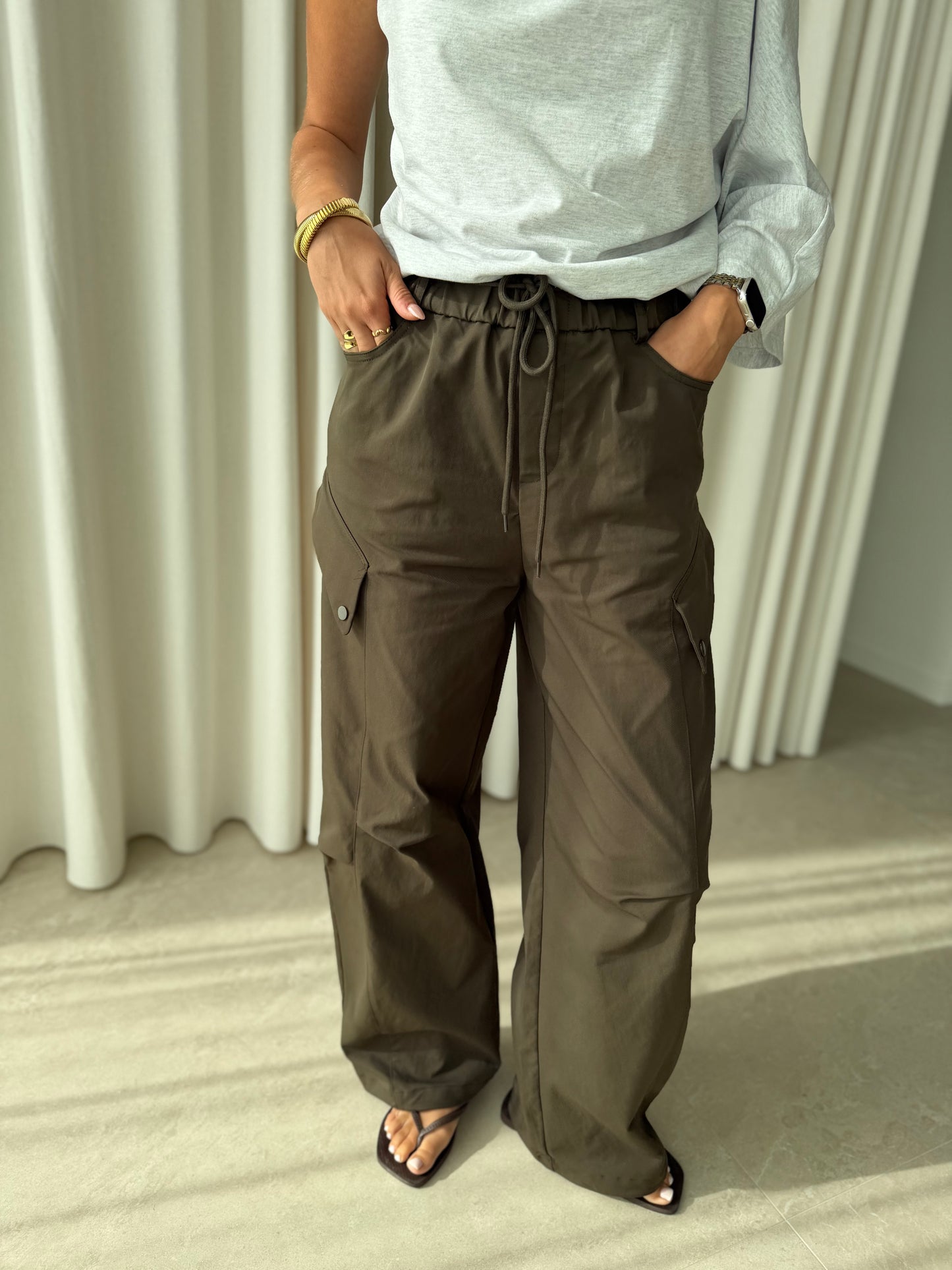 Broek Jacky - Khaki