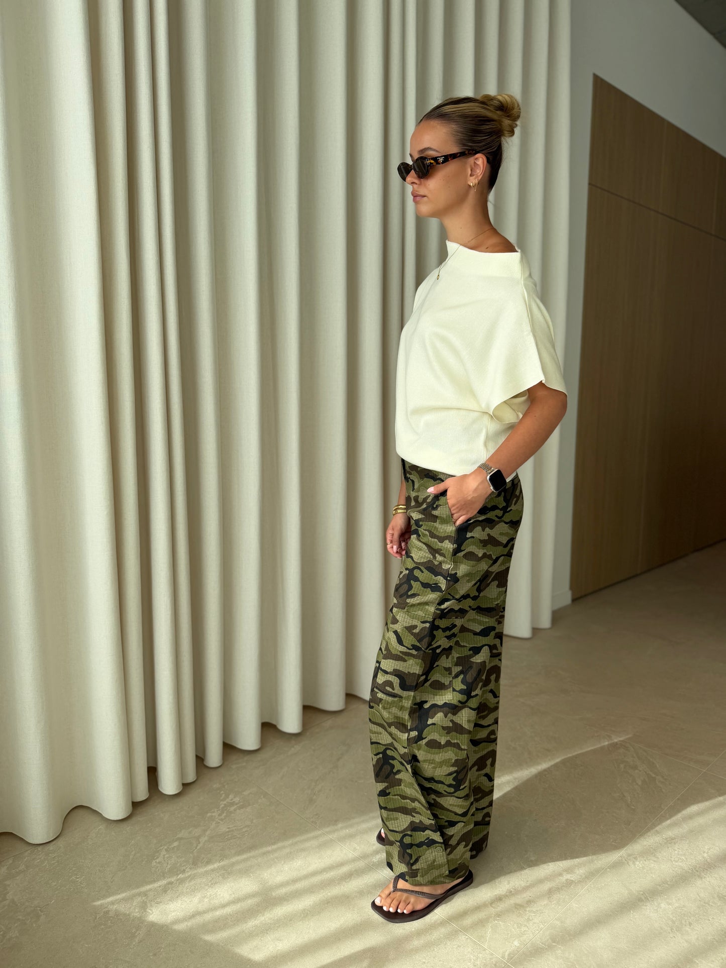 Broek Camo - Khaki