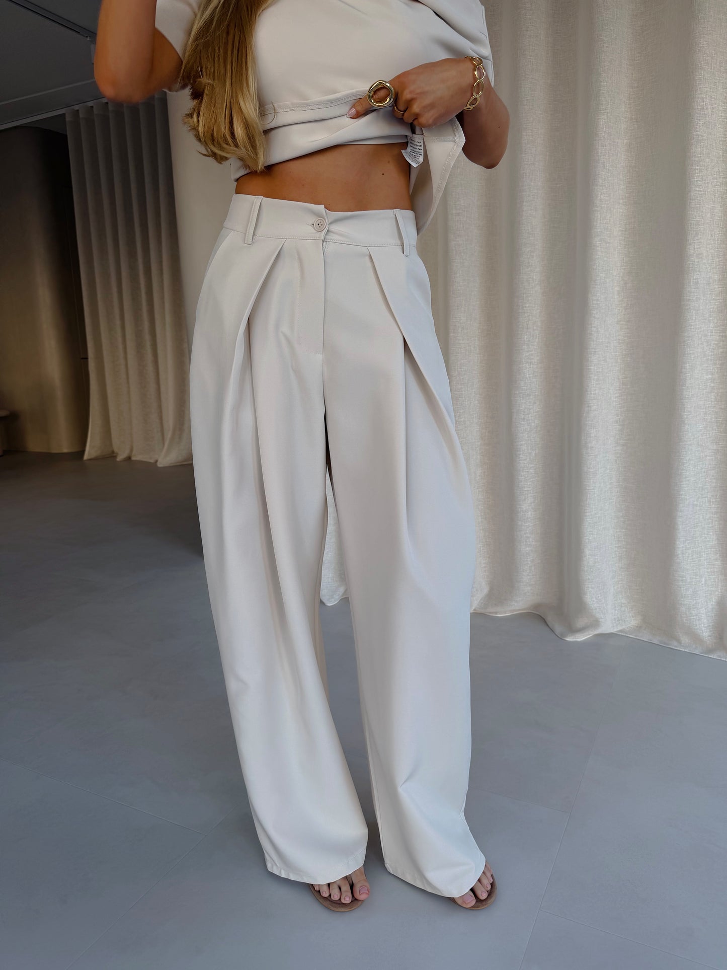 Broek Sofie - crème