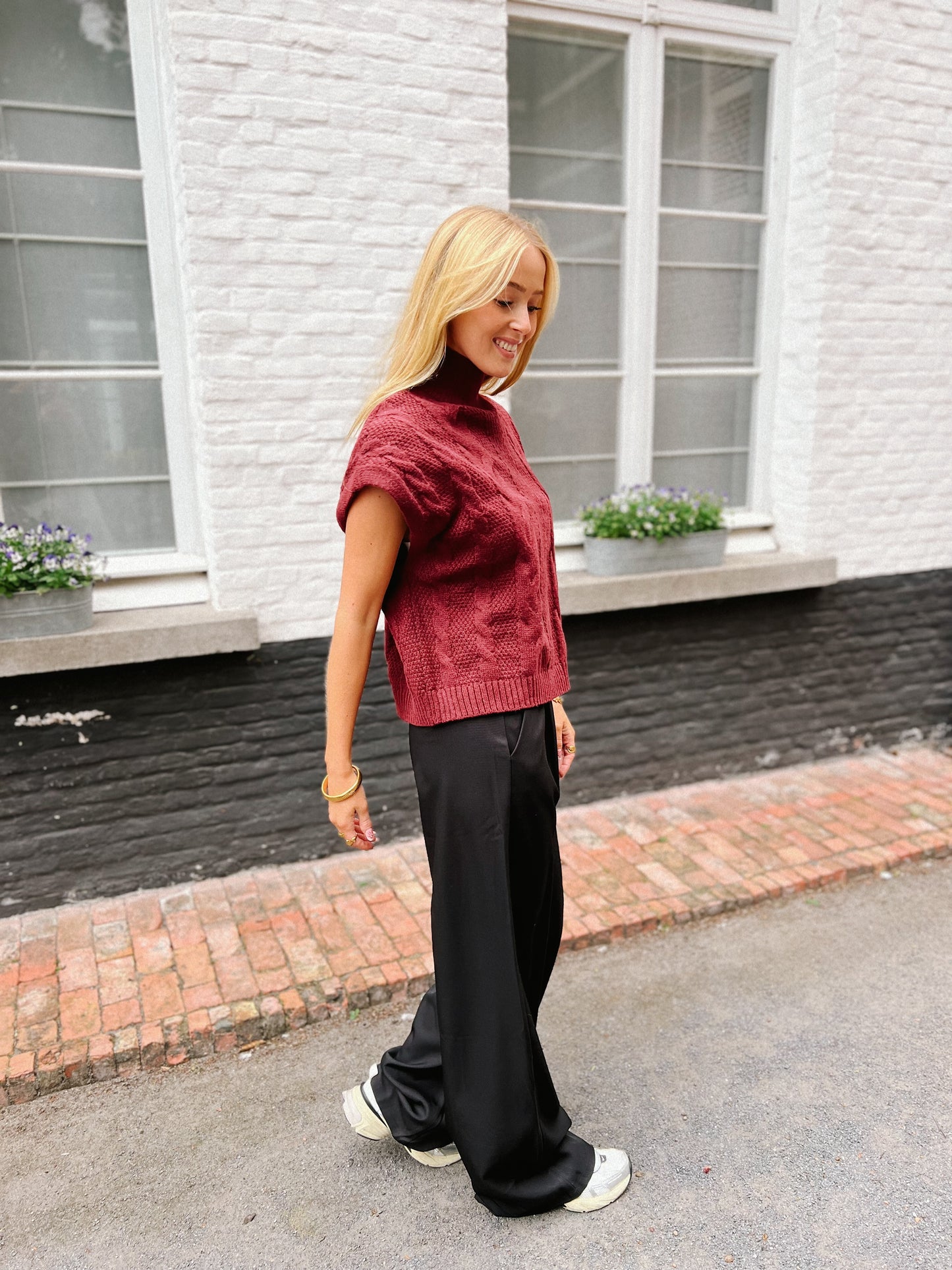 Knit Zoë - Bordeaux