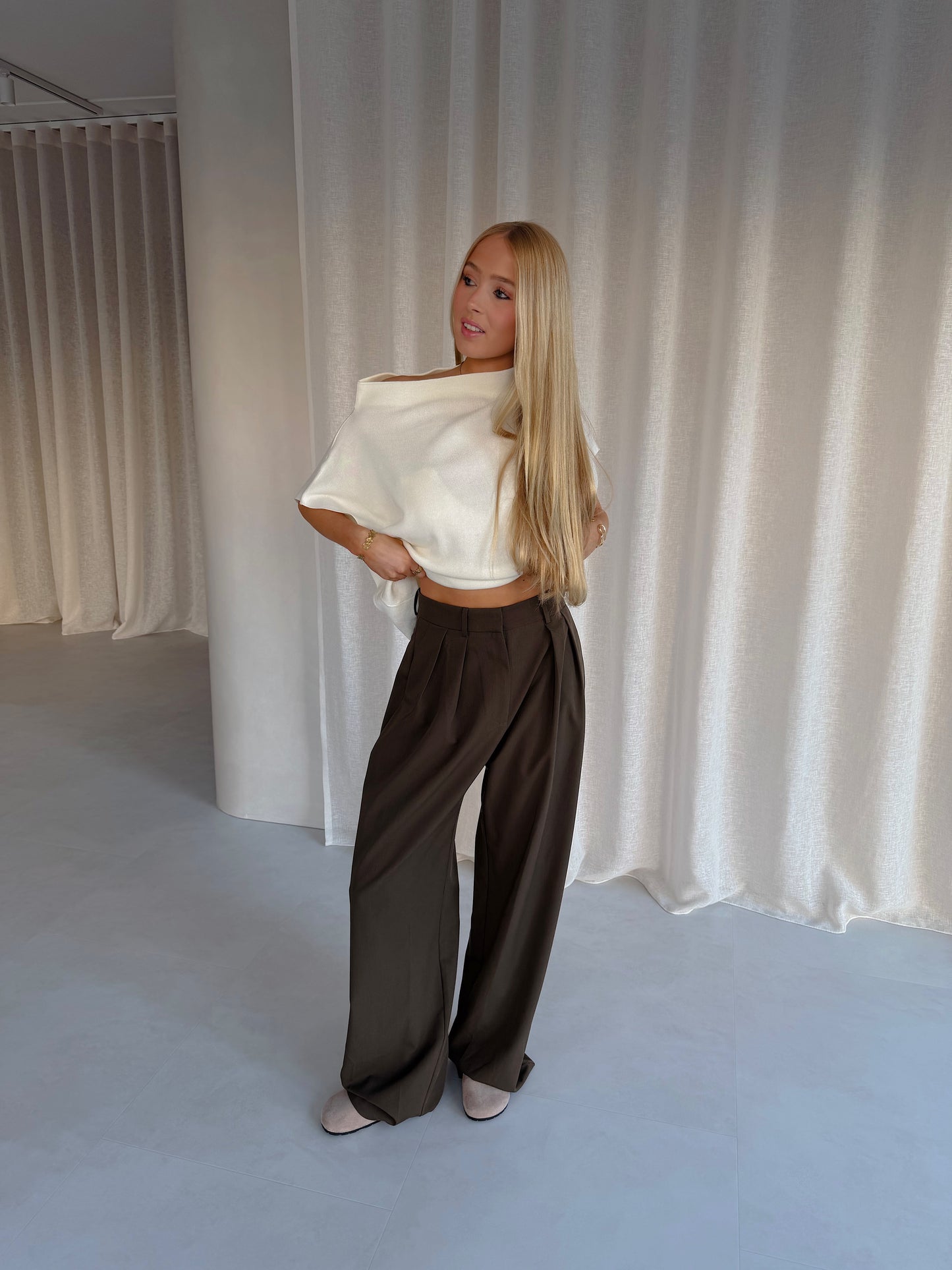 Broek Saar - Khaki