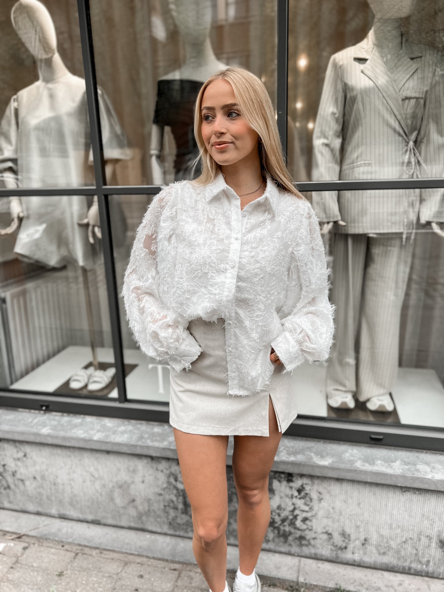 Blouse Isa - Wit