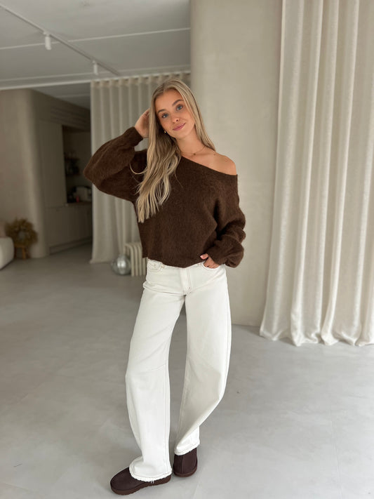 Jeans Balloon - Ecru