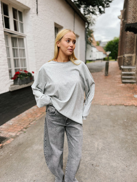 Jeans Balloon - Grijs