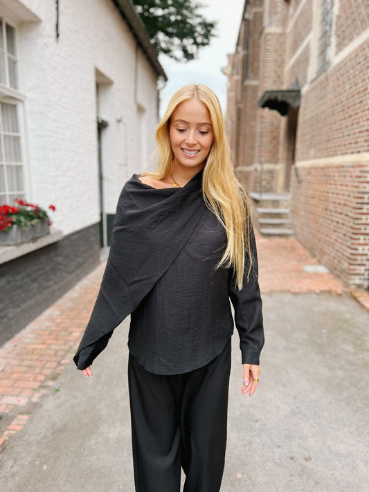 Blouse Pauline - Zwart