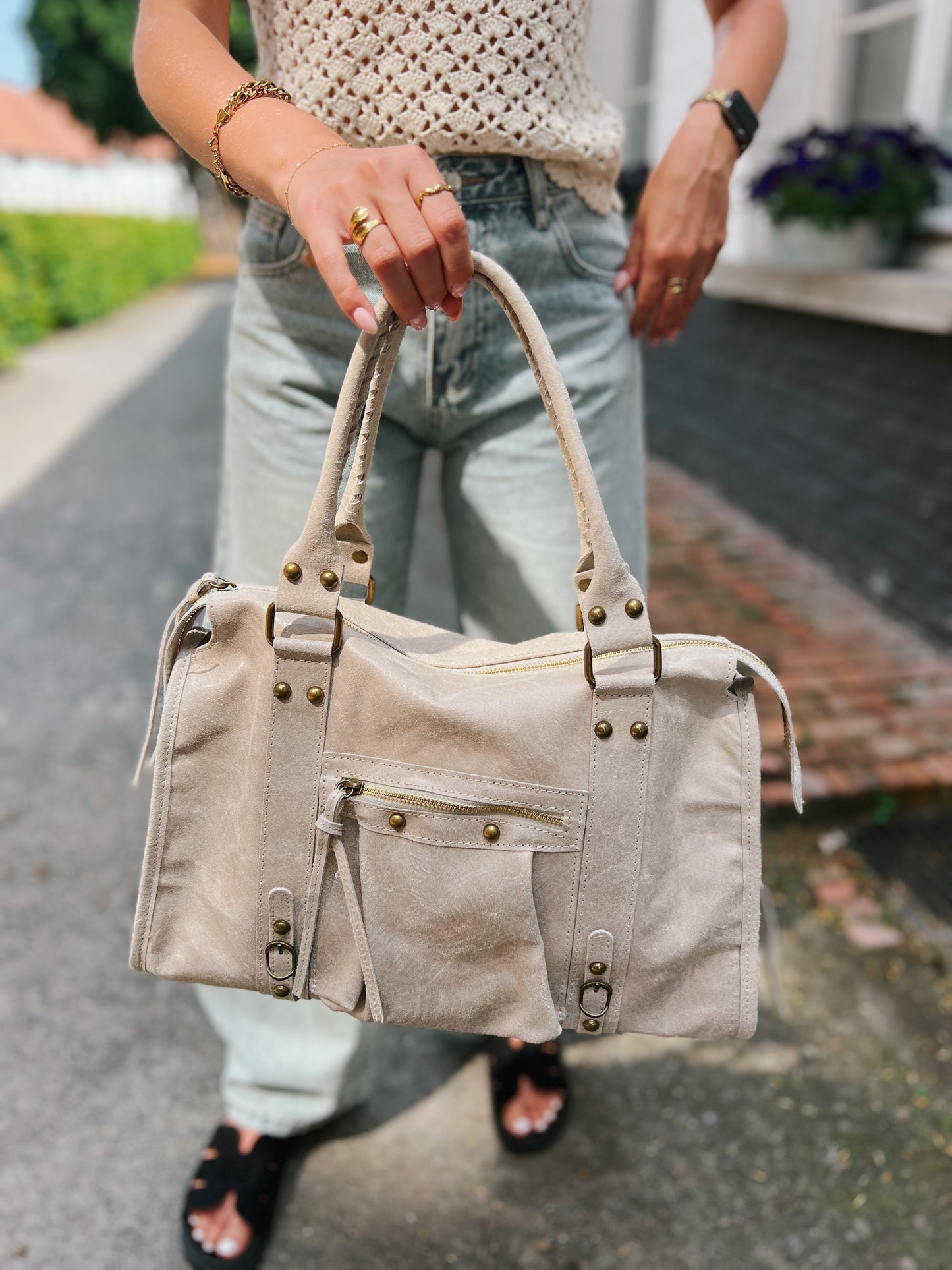 Tas Groot - Beige