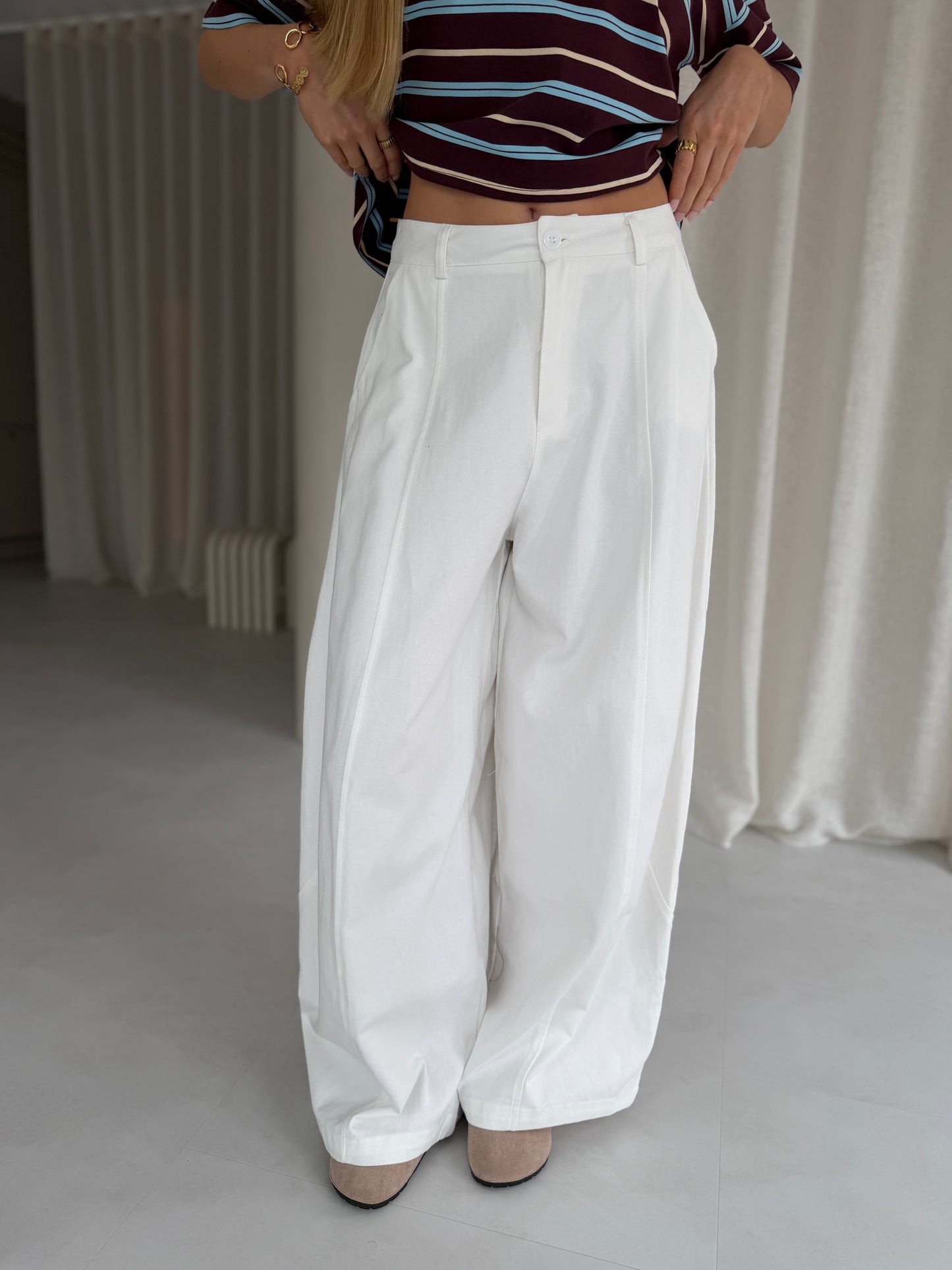 Broek Celine - Wit
