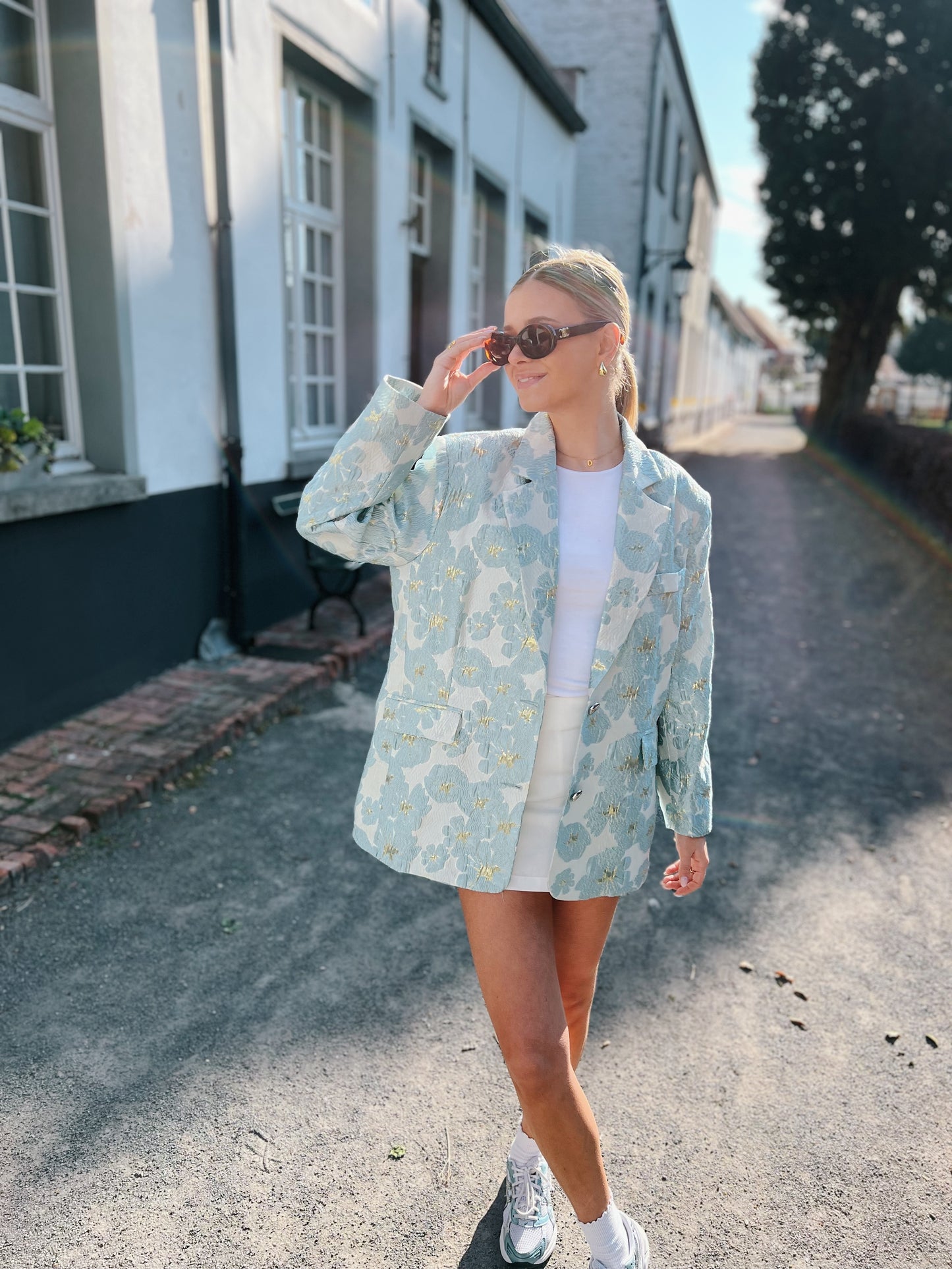 Blazer Emilia - Lichtblauw