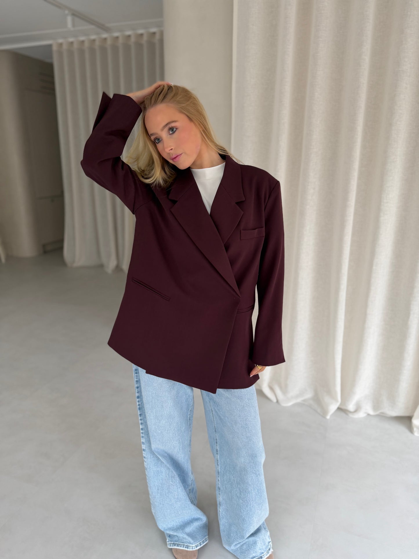 Blazer Luna - Bordeaux