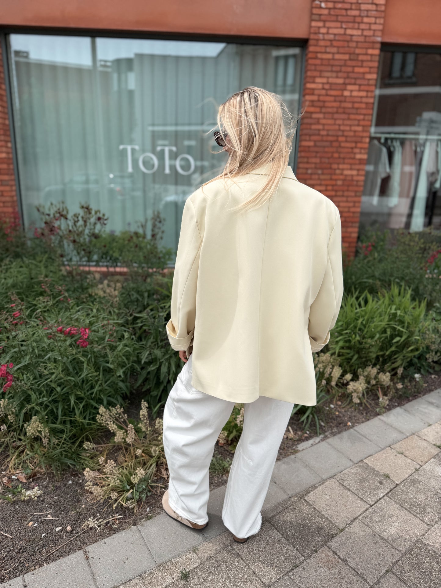 Blazer Jasmijn - Geel