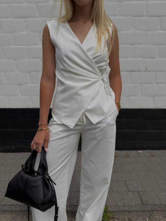 Broek Linnen - Wit
