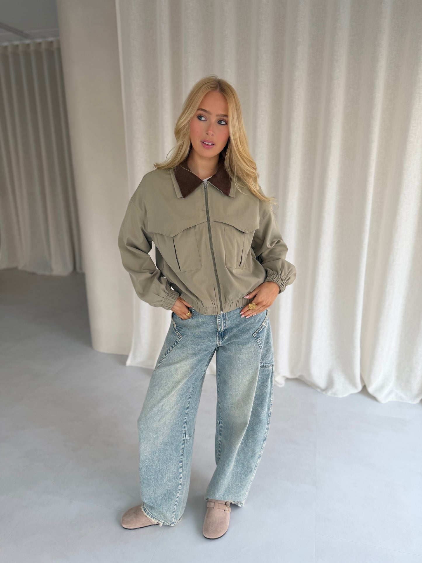 Jacket Pien - Khaki