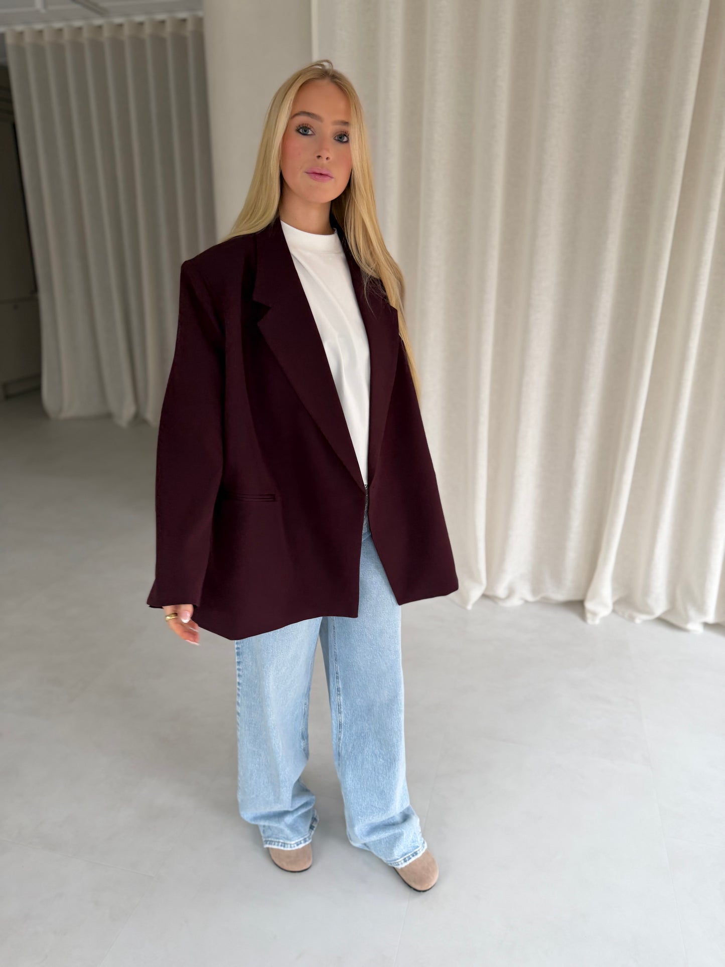 Blazer Luna - Bordeaux