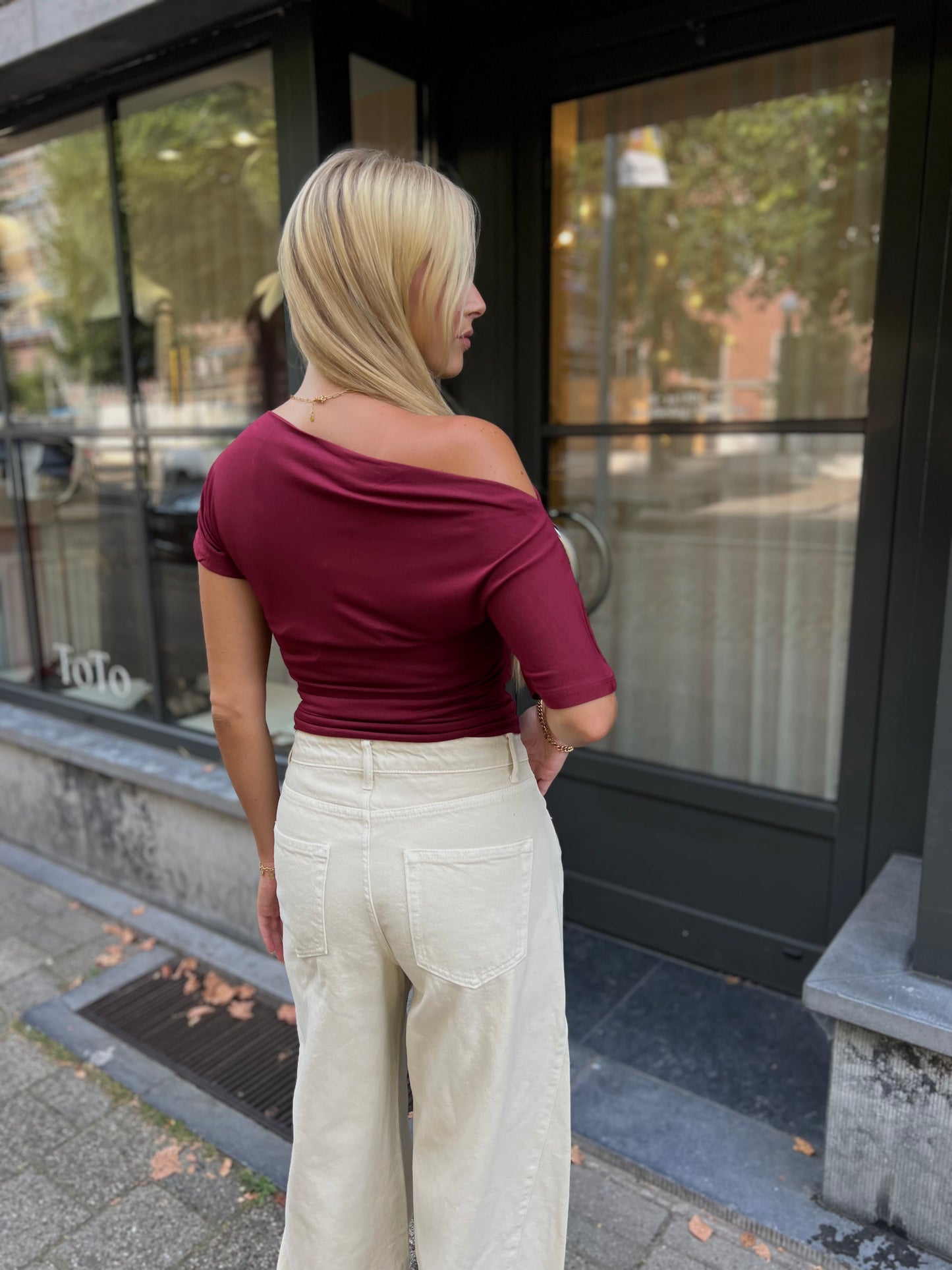 Jeans Leyla - Ecru