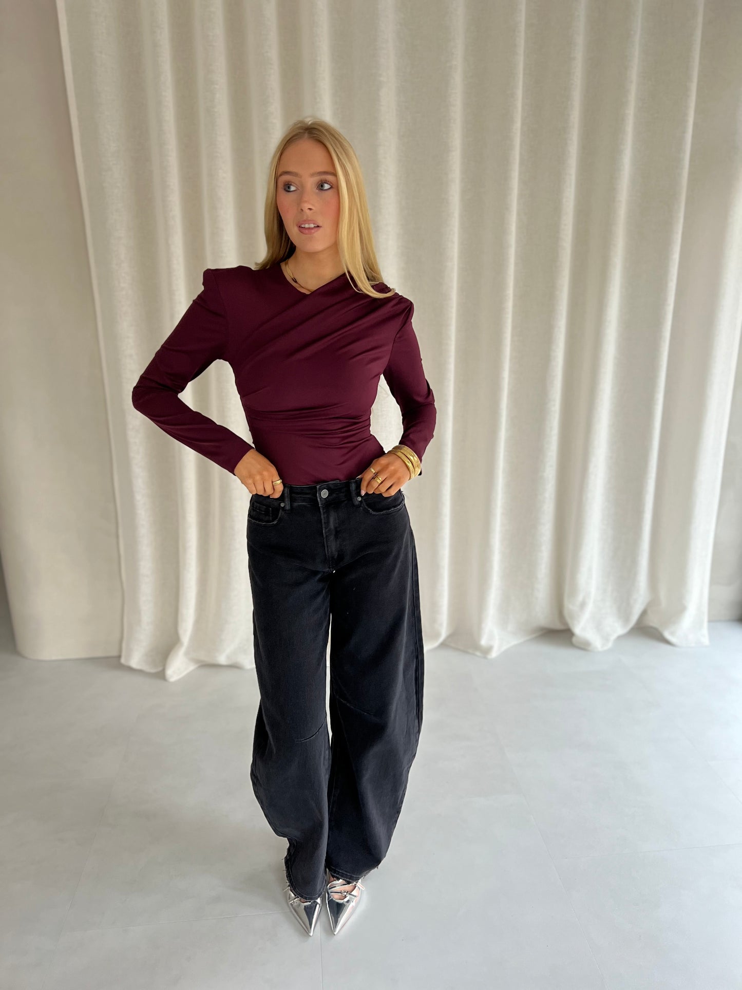 Jeans Balloon - Zwart