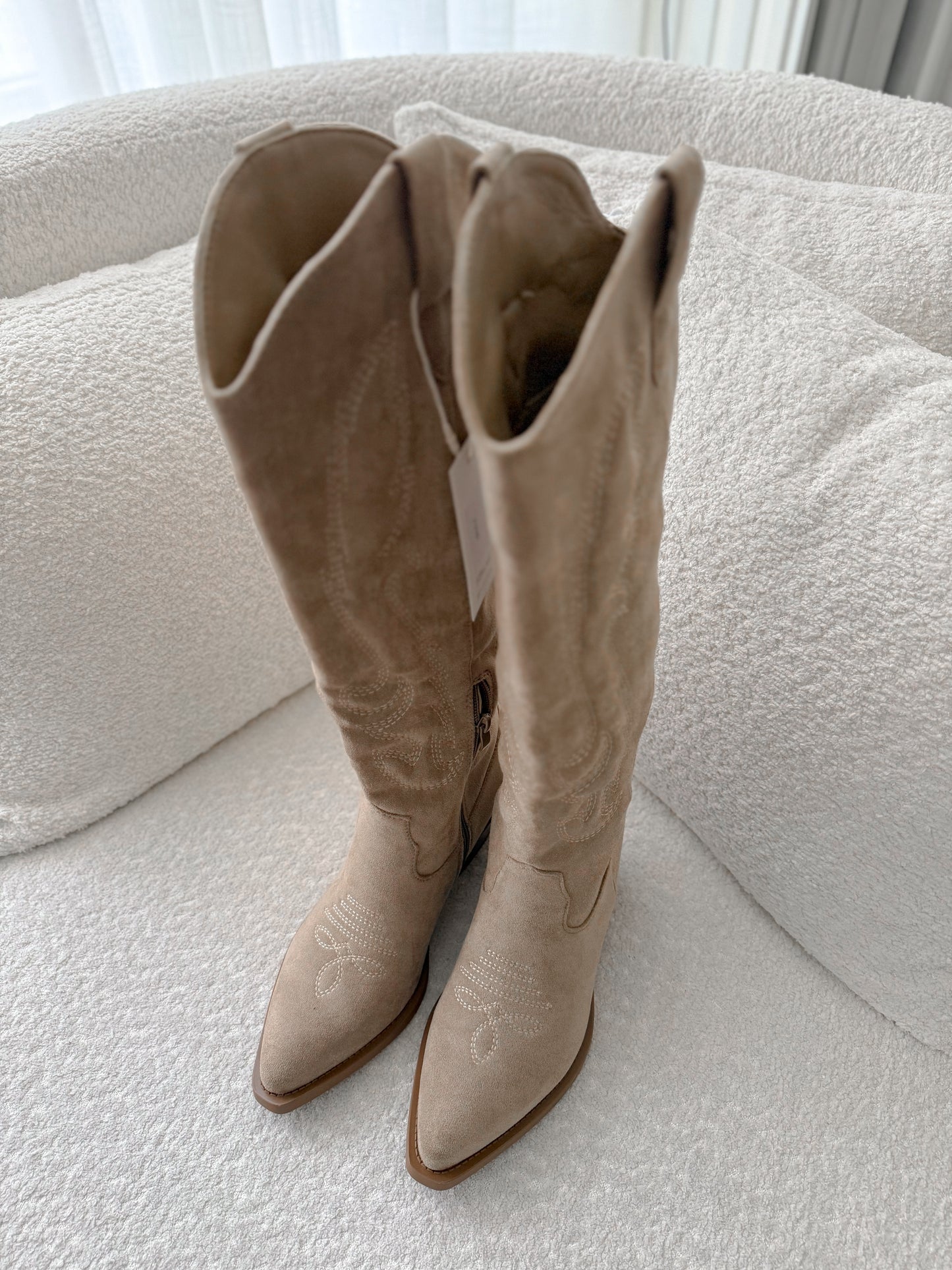 Laarzen Suede - Taupe