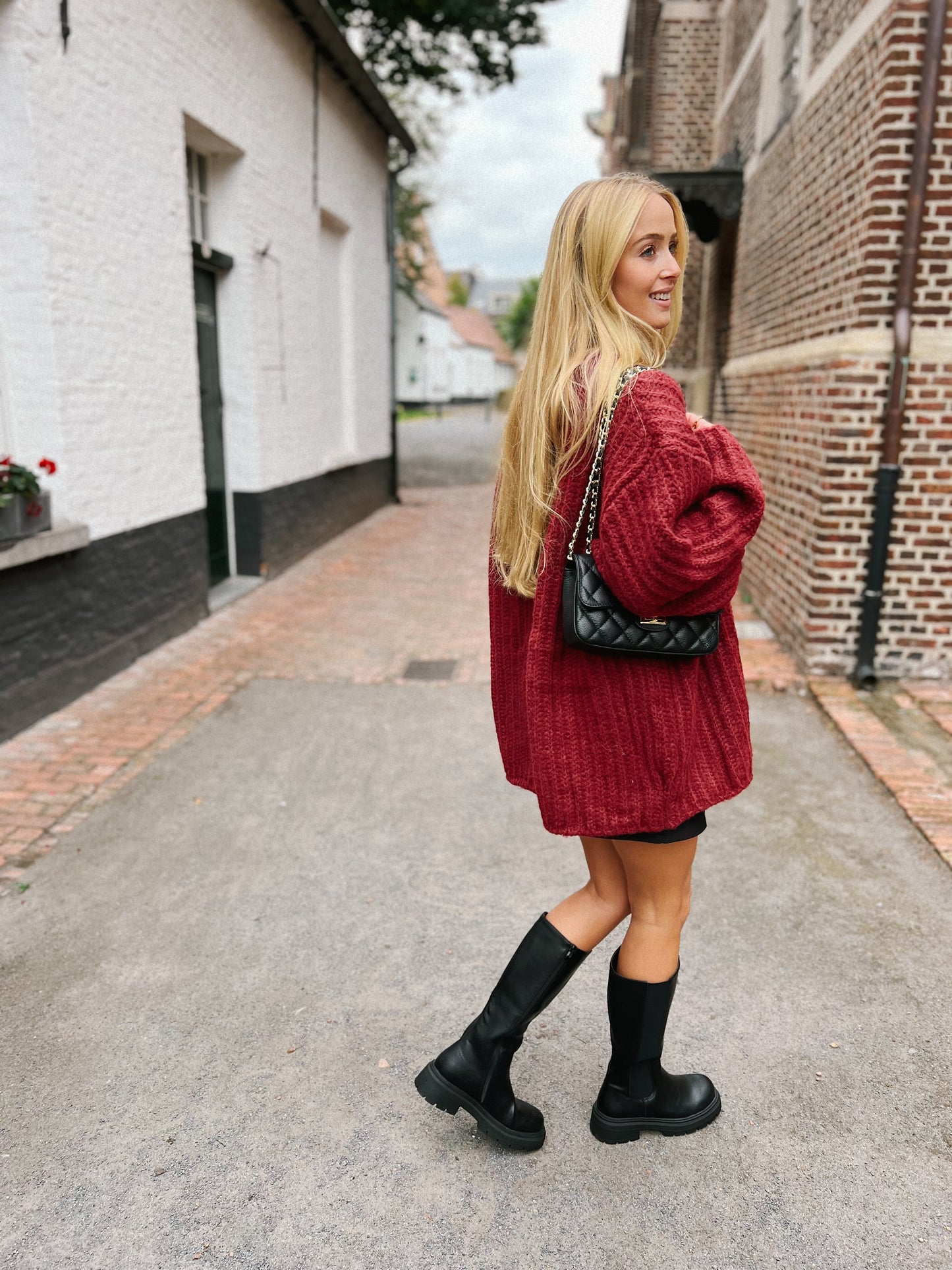 Trui Oversized - Bordeaux