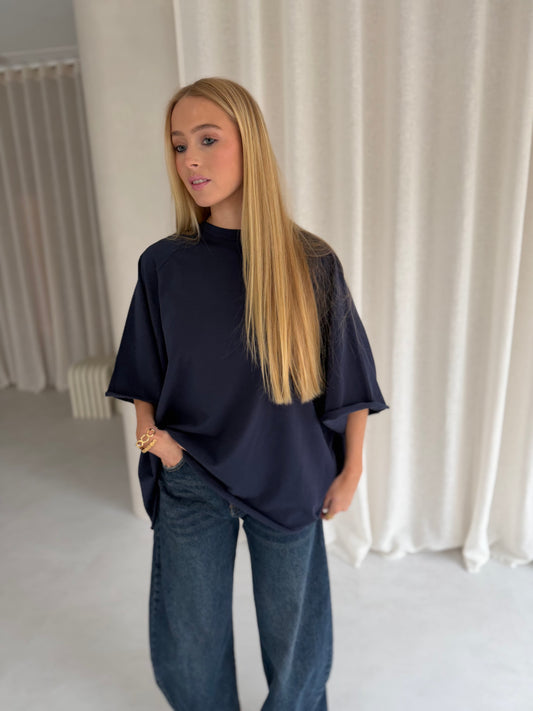 Shirt Oversized - Navy